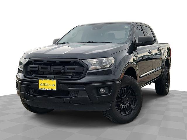 Shadow Black 2019 Ford Ranger XLT SuperCrew RWD Pickup Truck 4X2 Automatic