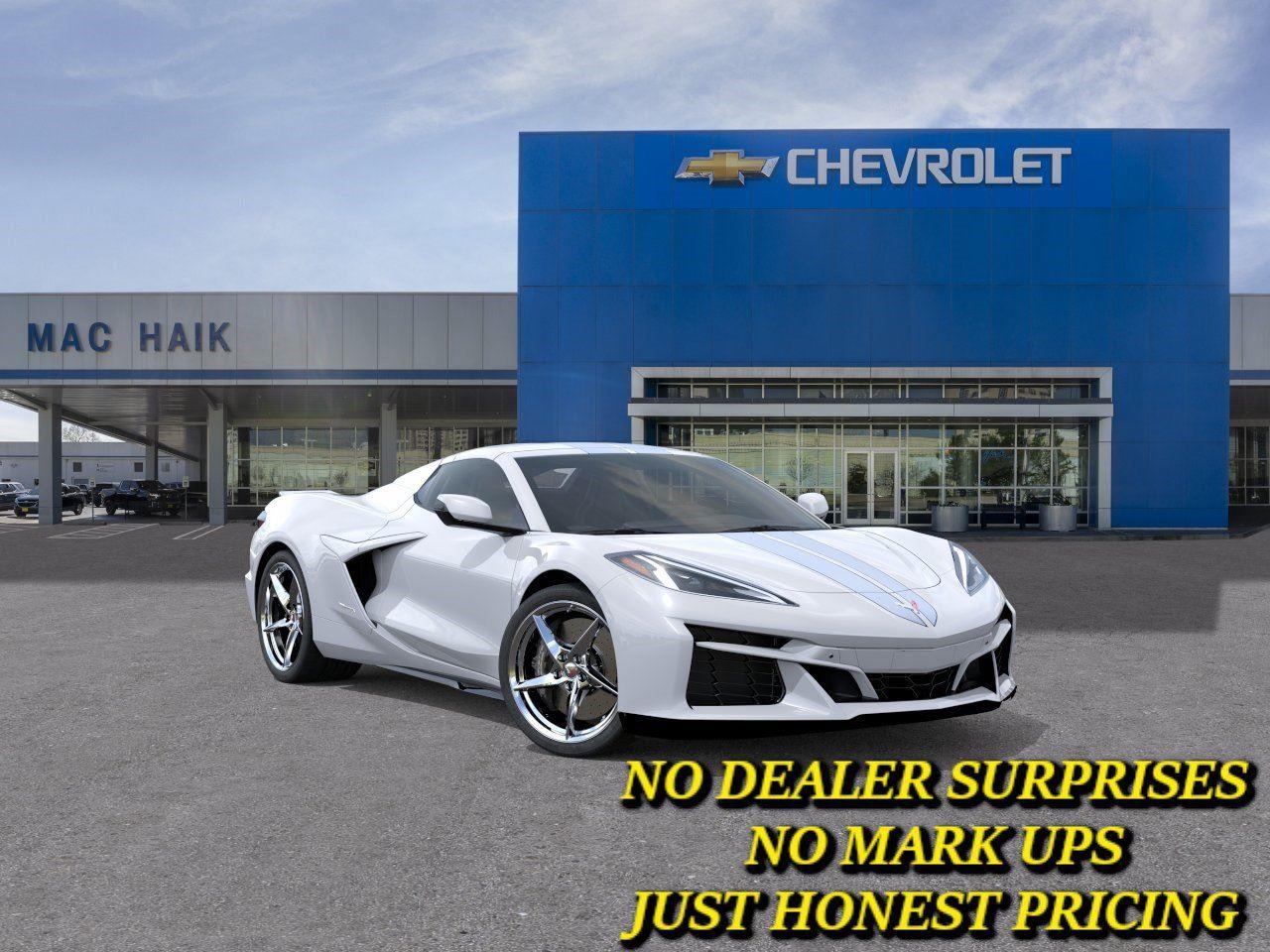 White 2026 Chevrolet Corvette E-Ray Convertible AWD with 2LZ Convertible All-Wheel Drive