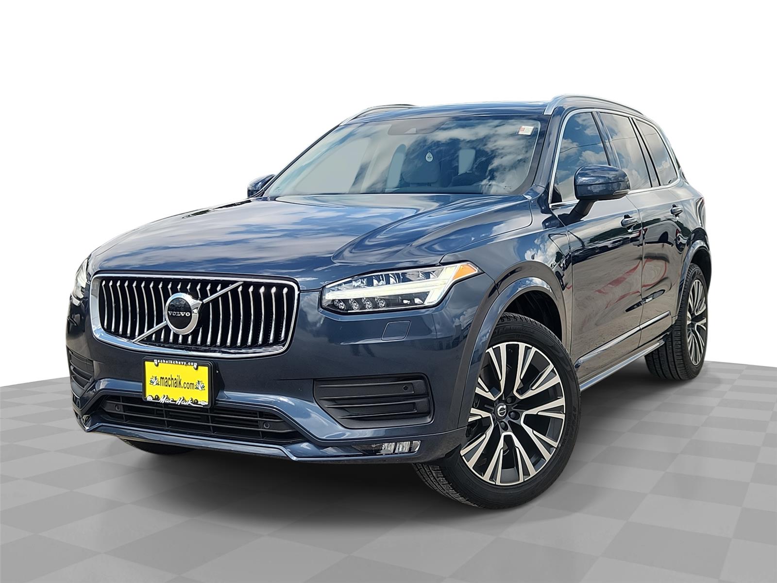 Denim Blue Metallic 2021 Volvo XC90 T5 Momentum FWD SUV / Crossover Front-Wheel Drive Automatic