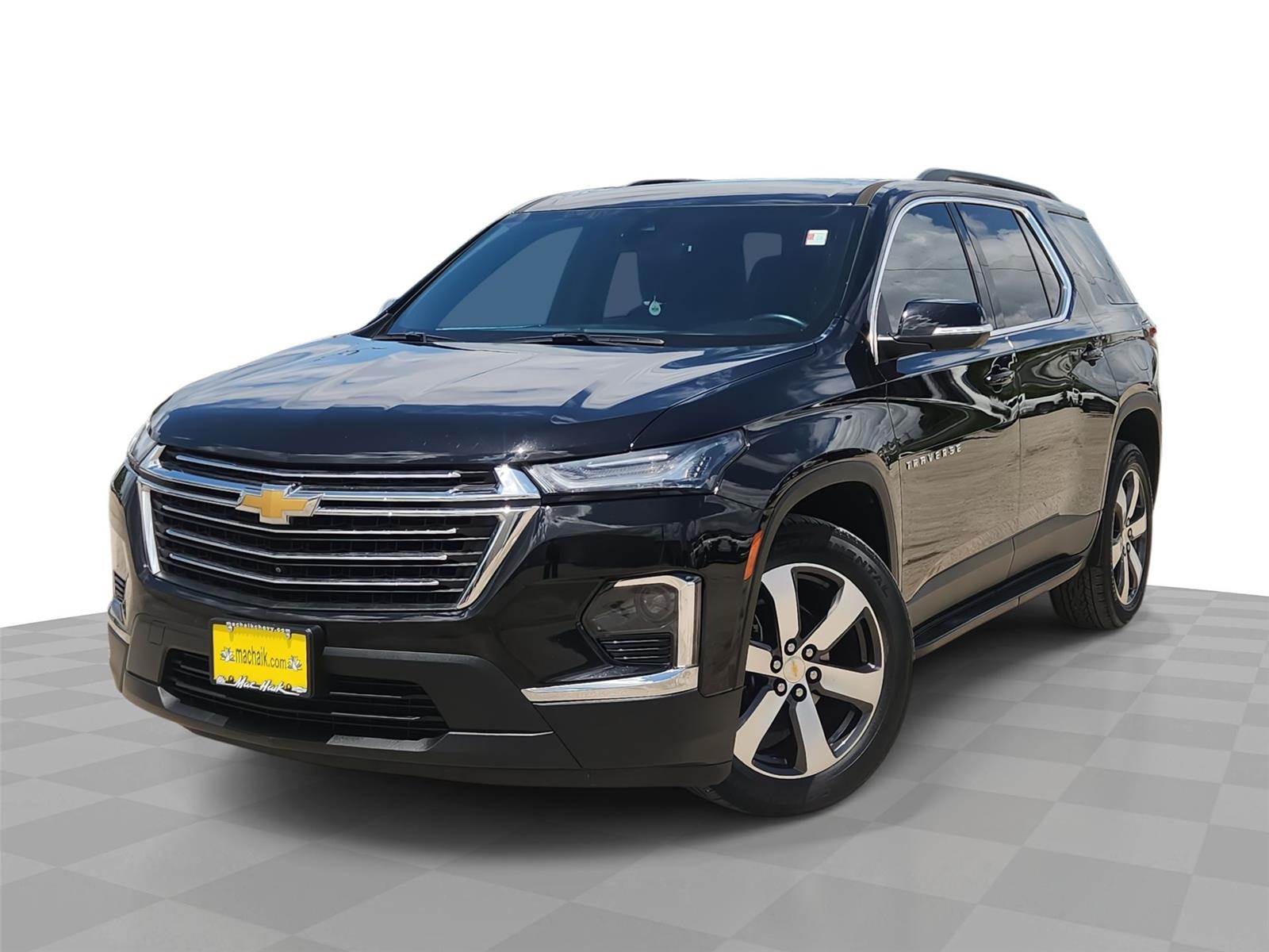 Mosaic Black Metallic 2023 Chevrolet Traverse SUV / Crossover Four-Wheel Drive 9-Speed Automatic