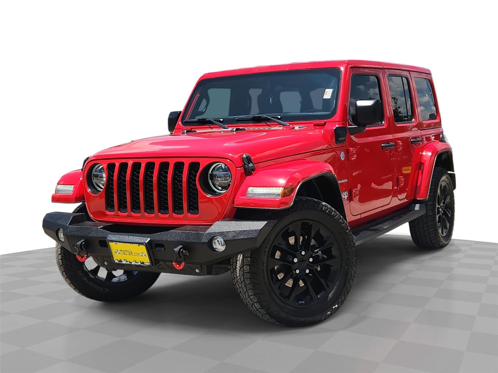 Firecracker Red Clearcoat 2021 Jeep Wrangler 4xe Sahara 4WD SUV / Crossover Four-Wheel Drive 8-Speed Automatic