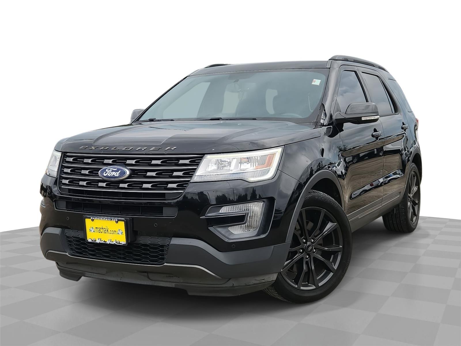 Shadow Black 2017 Ford Explorer SUV / Crossover Front-Wheel Drive 6-Speed Automatic