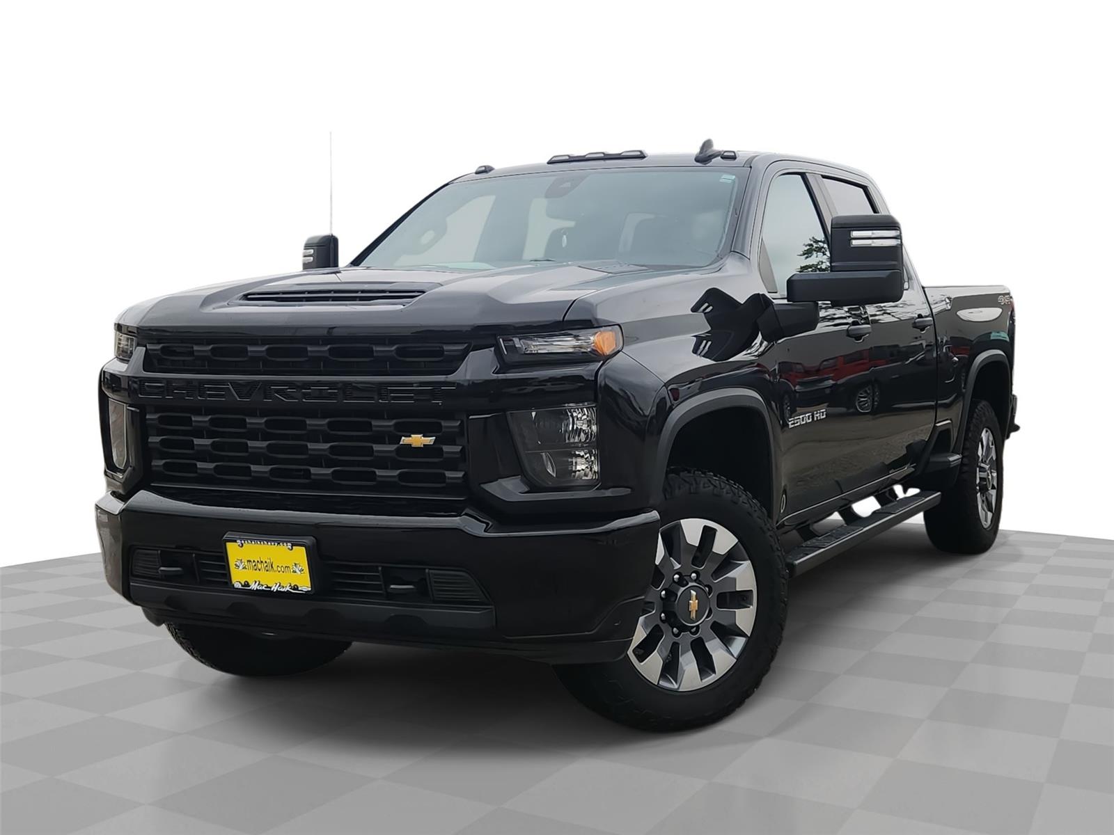 Black 2022 Chevrolet Silverado 2500HD Pickup Truck Four-Wheel Drive 6-Speed Automatic