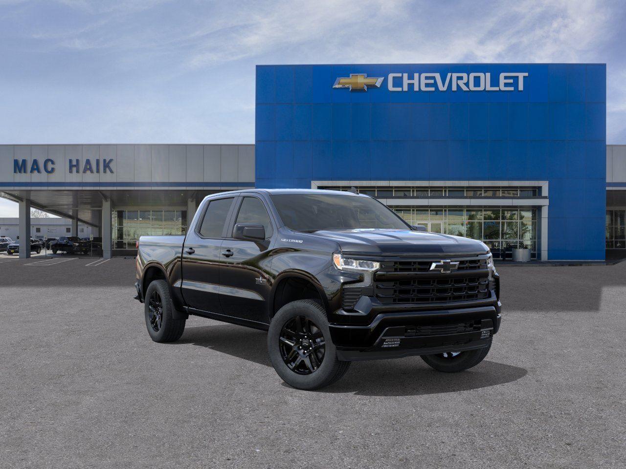 Black 2026 Chevrolet Silverado 1500 Pickup Truck 4X2 Automatic