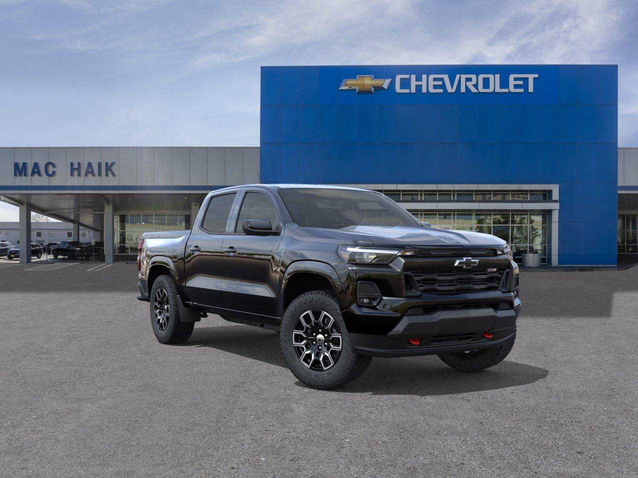 Black 2026 Chevrolet Colorado Pickup Truck Four-Wheel Drive 8-Speed Automatic