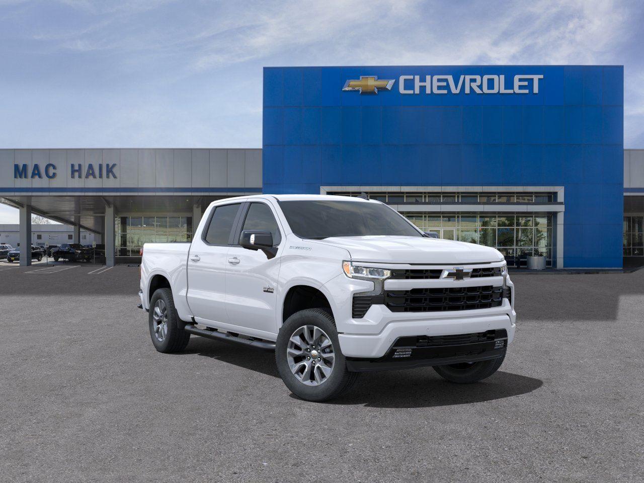 Summit White 2025 Chevrolet Silverado 1500 Pickup Truck 4X2 Automatic