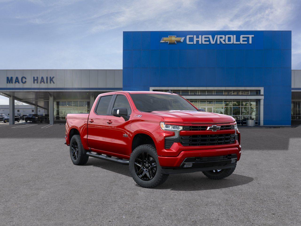 Radiant Red Tintcoat 2026 Chevrolet Silverado 1500 Pickup Truck Four-Wheel Drive Automatic