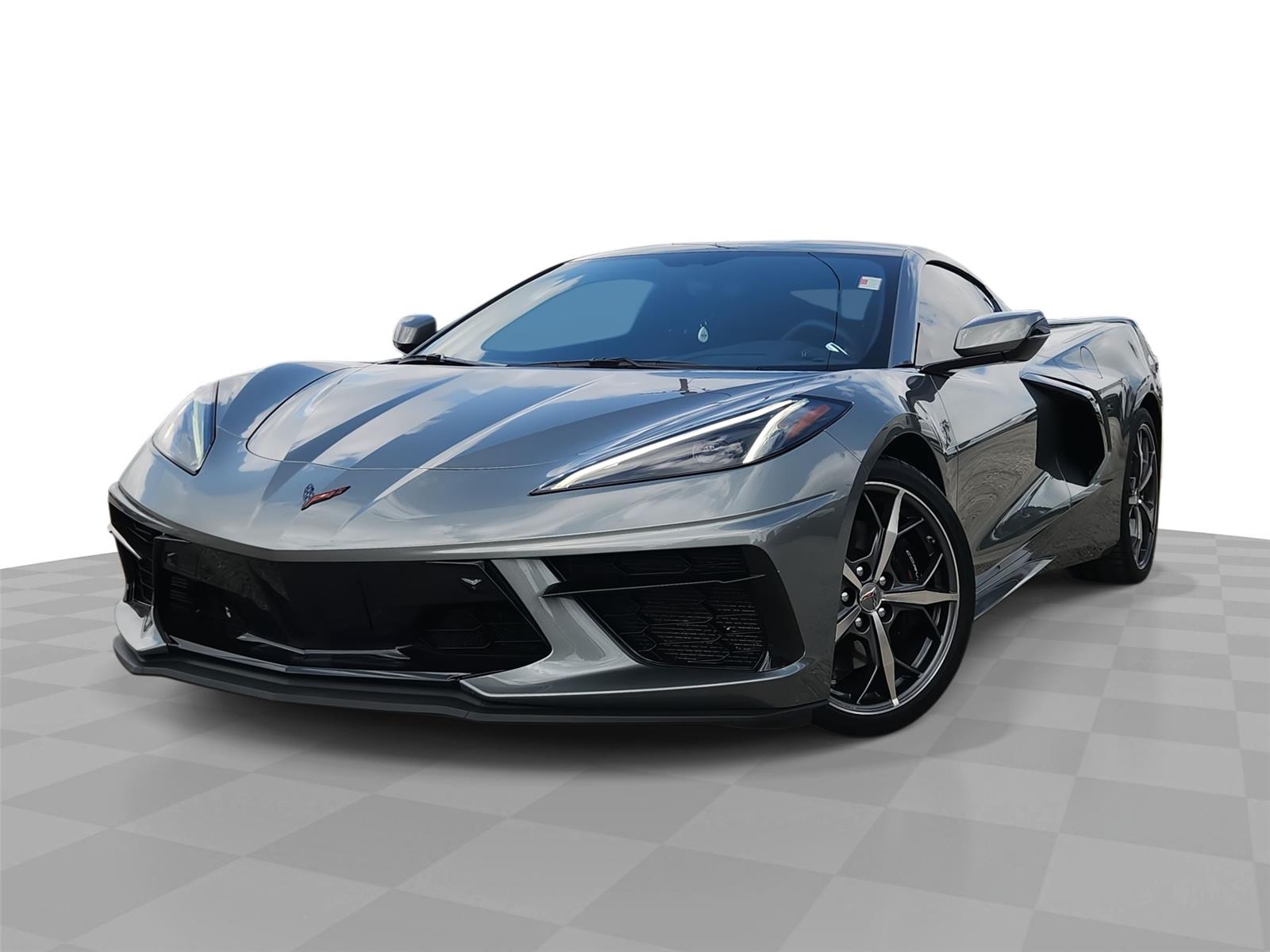 Hypersonic Gray Metallic 2022 Chevrolet Corvette Coupe Rear-Wheel Drive 8-Speed Dual Clutch