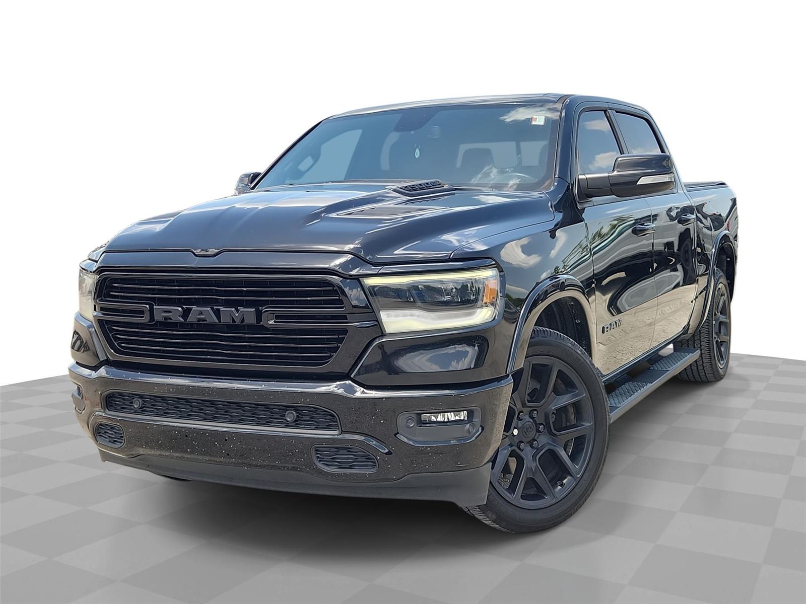 Diamond Black Crystal Pearlcoat 2020 RAM 1500 Pickup Truck 4X2 8-Speed Automatic