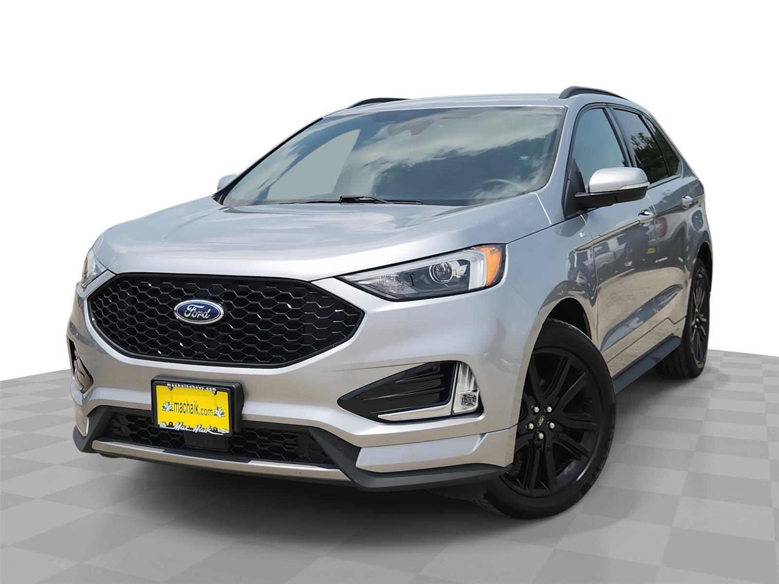 Iconic Silver 2020 Ford Edge SUV / Crossover Front-Wheel Drive 8-Speed Automatic