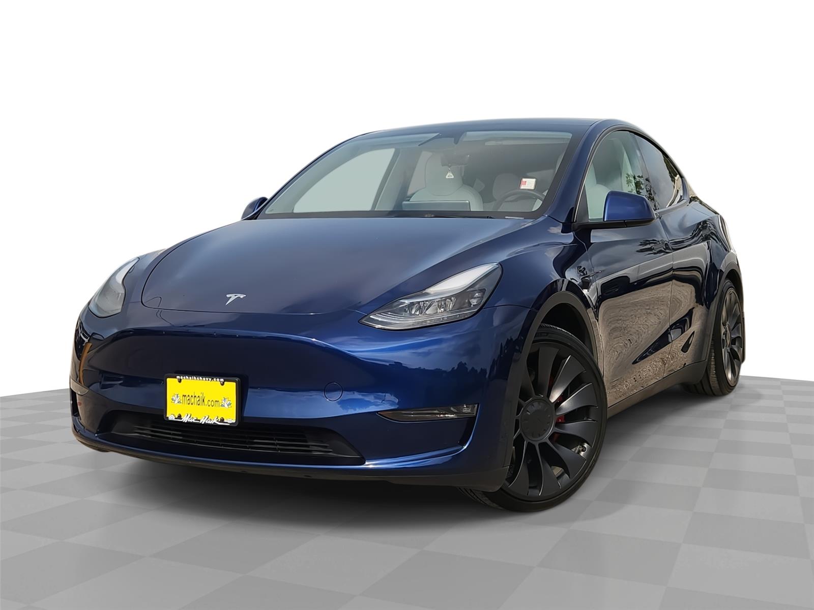 Blue 2024 Tesla Model Y SUV / Crossover All-Wheel Drive