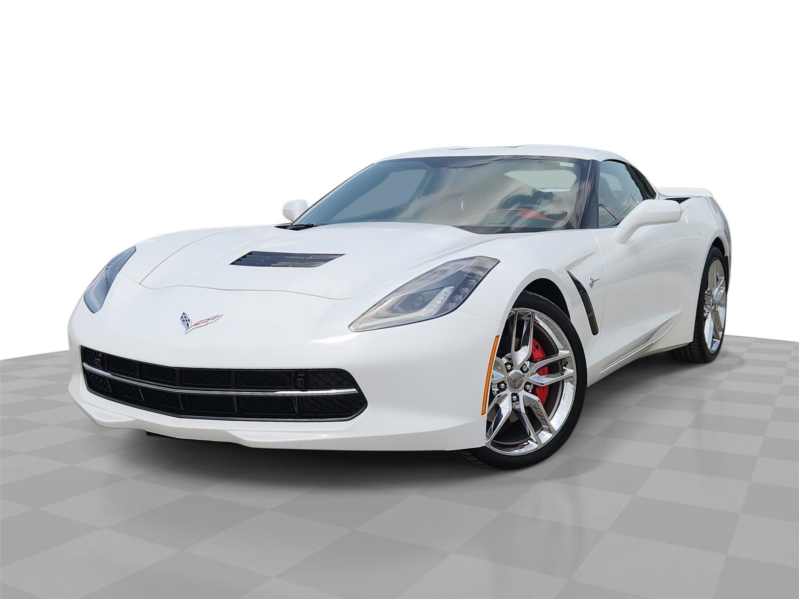 Arctic White 2018 Chevrolet Corvette Coupe Rear-Wheel Drive 8-Speed Automatic