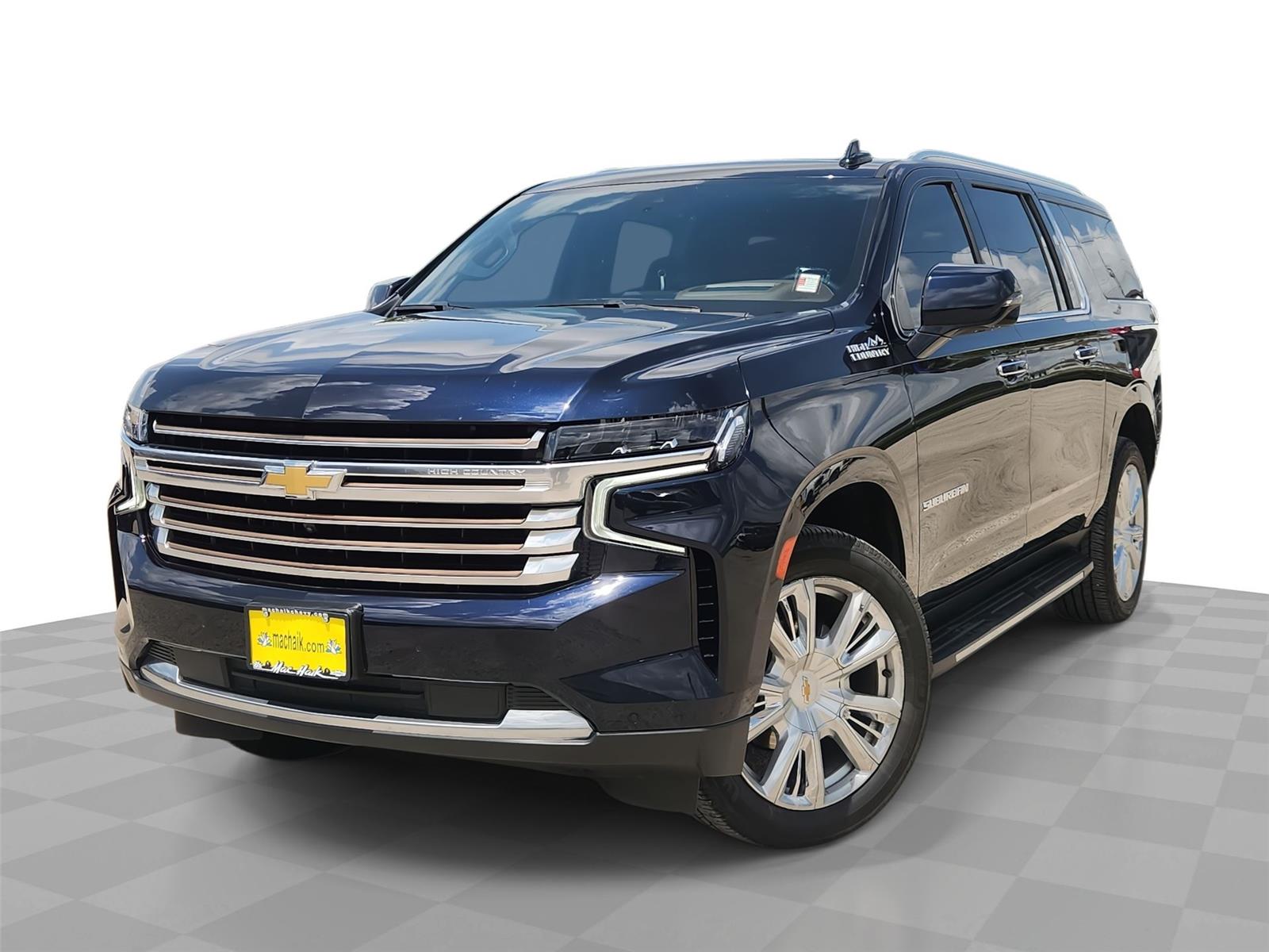 Midnight Blue Metallic 2023 Chevrolet Suburban SUV / Crossover Four-Wheel Drive Automatic