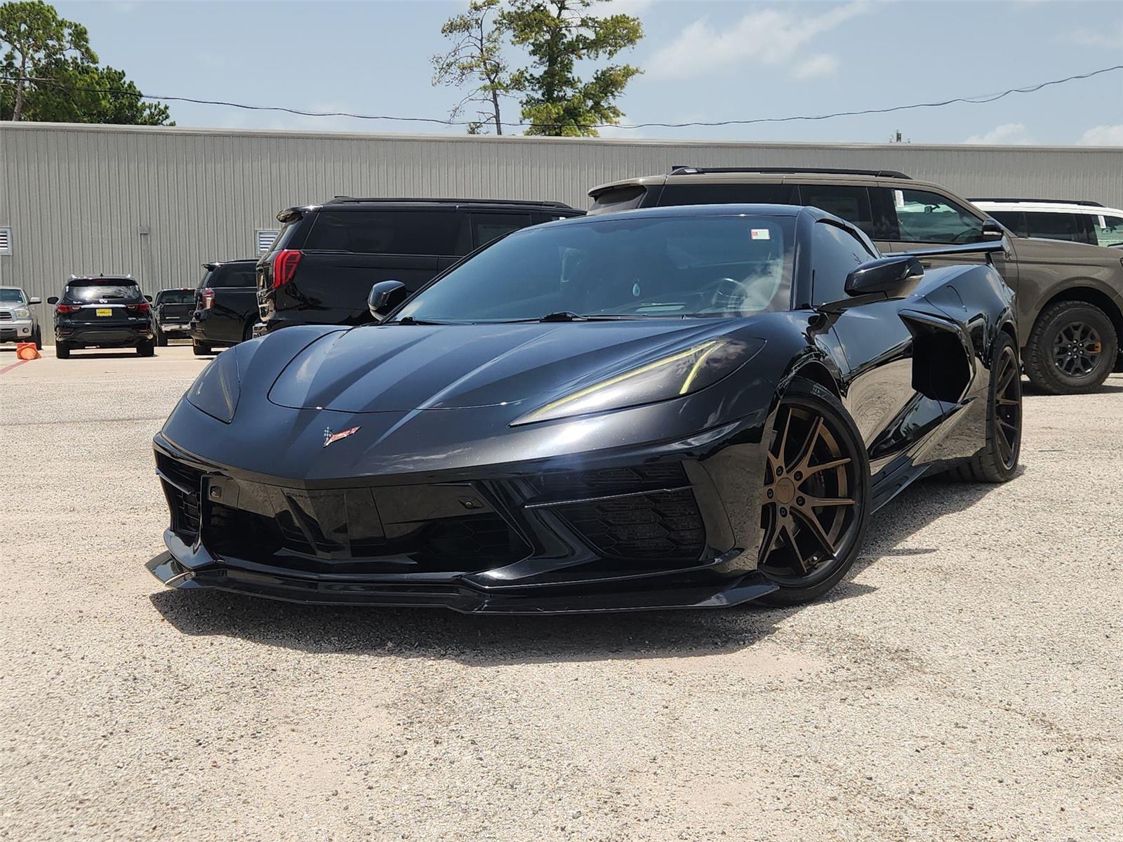 Black 2022 Chevrolet Corvette Convertible Rear-Wheel Drive 8-Speed Dual Clutch