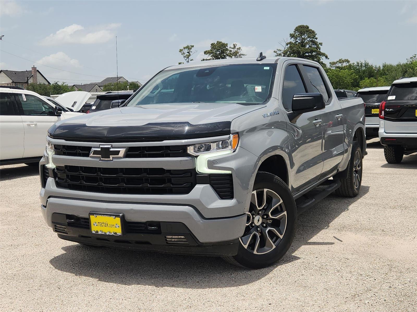 Slate Gray Metallic 2024 Chevrolet Silverado 1500 Pickup Truck 4X2 8-Speed Automatic