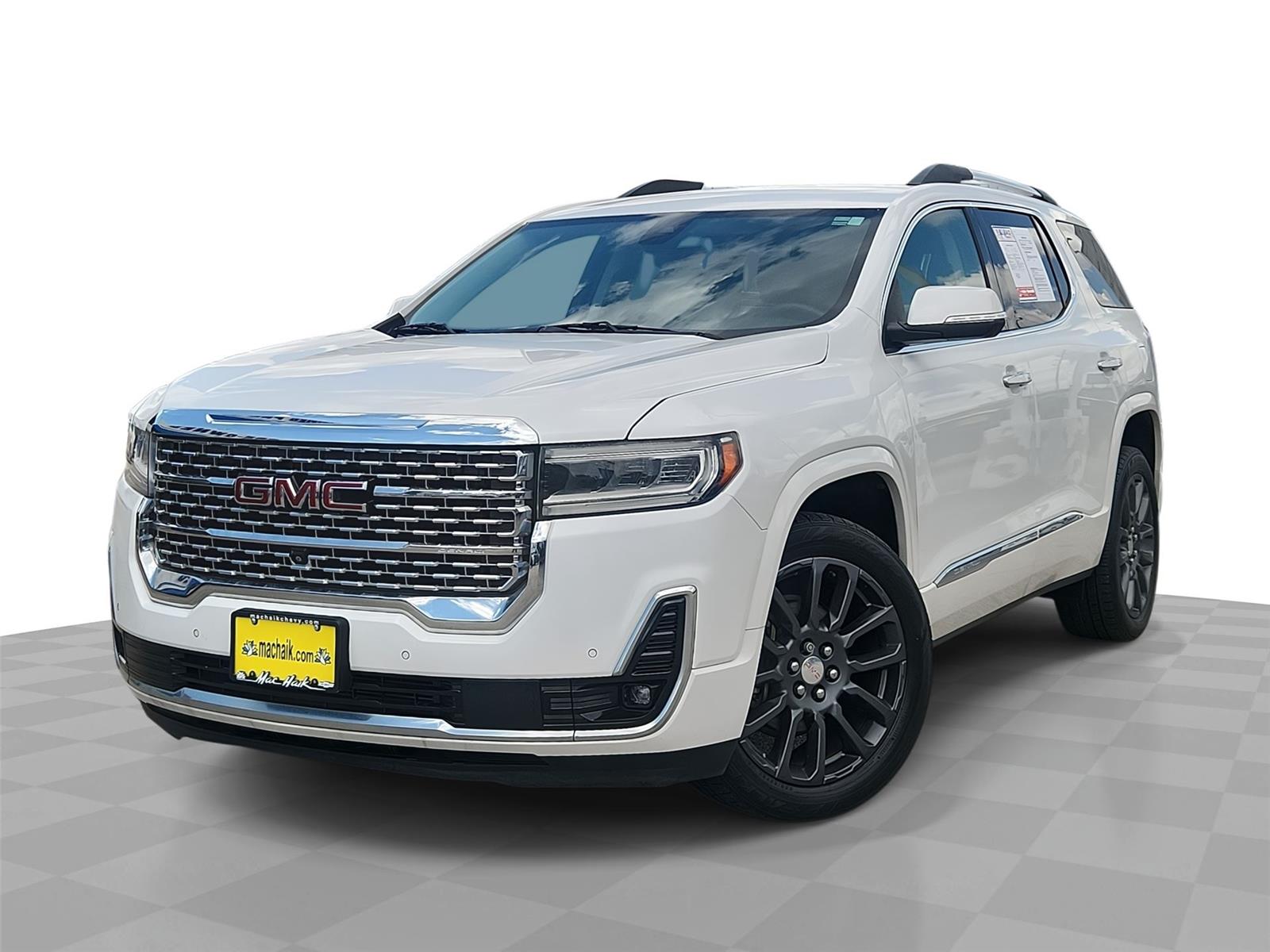 White Frost Tricoat 2020 GMC Acadia SUV / Crossover Front-Wheel Drive 9-Speed Automatic