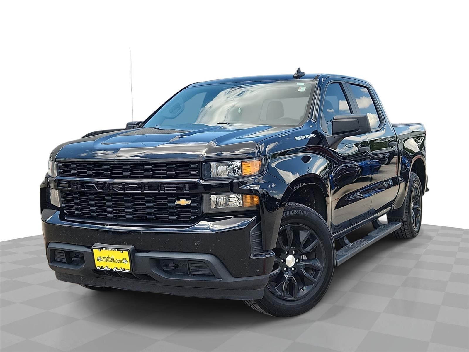 Black 2021 Chevrolet Silverado 1500 Pickup Truck 4X2 8-Speed Automatic