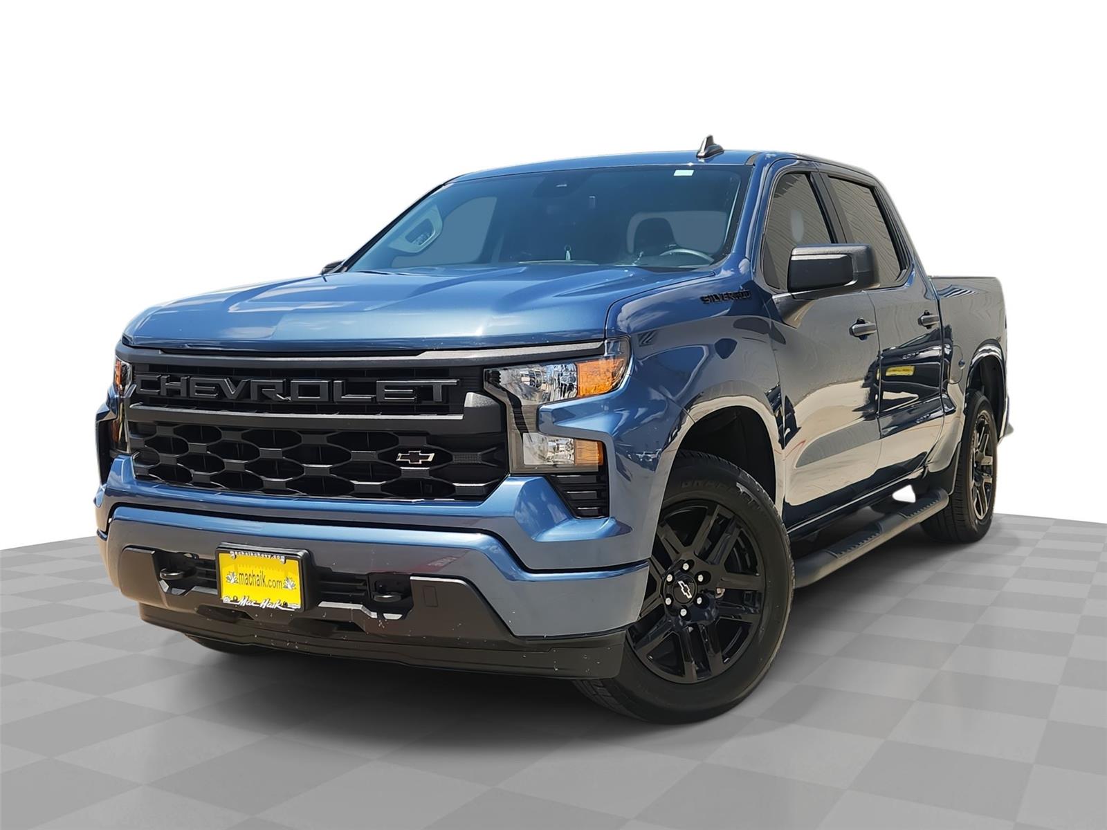 Lakeshore Blue Metallic 2024 Chevrolet Silverado 1500 Pickup Truck 4X2 8-Speed Automatic
