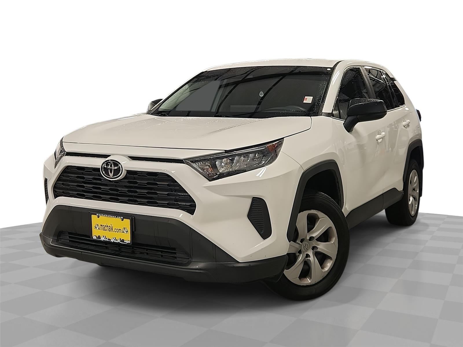 White 2022 Toyota RAV4 SUV / Crossover Front-Wheel Drive 8-Speed Automatic