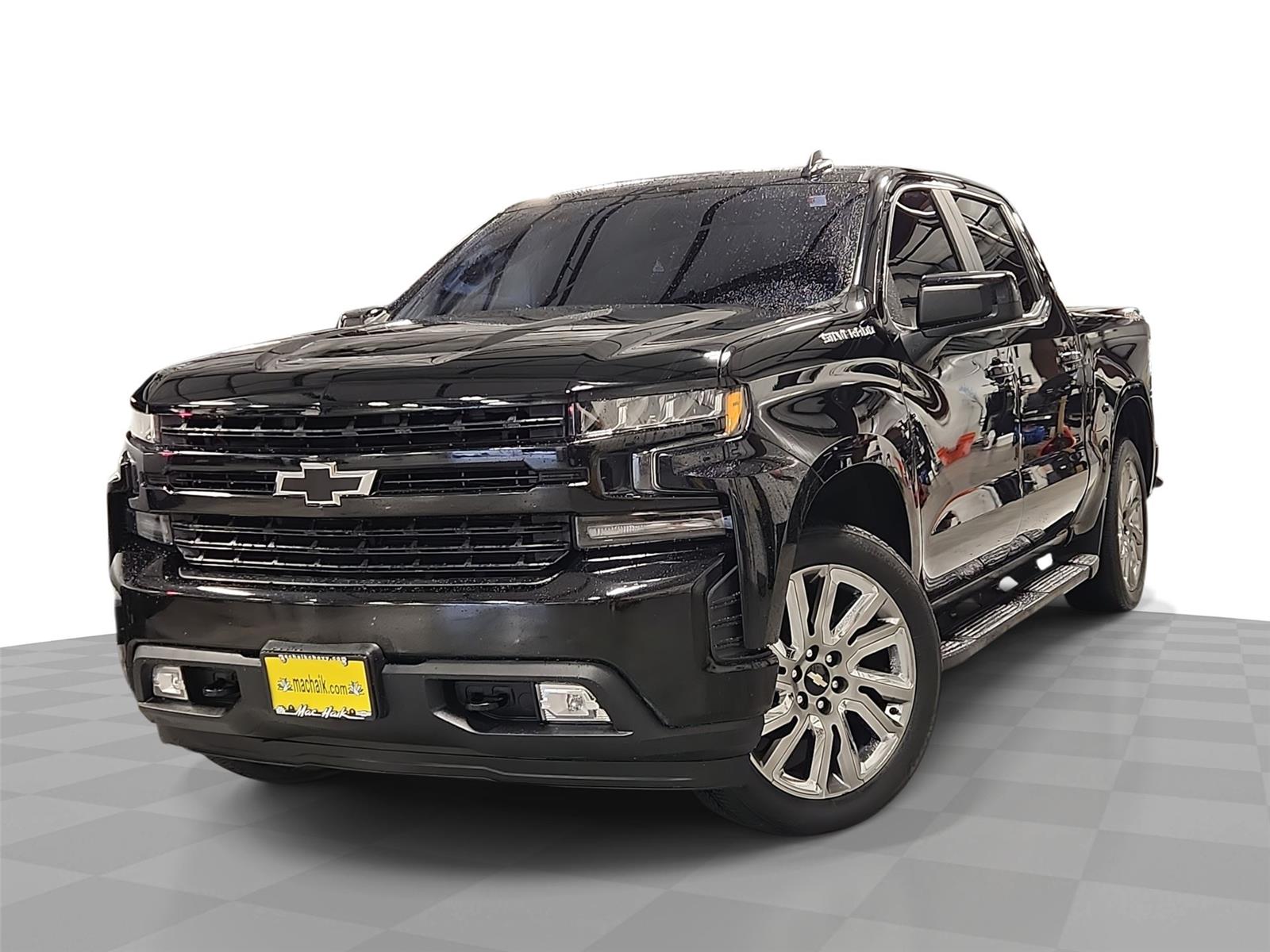 Black 2019 Chevrolet Silverado 1500 Pickup Truck Four-Wheel Drive 8-Speed Automatic