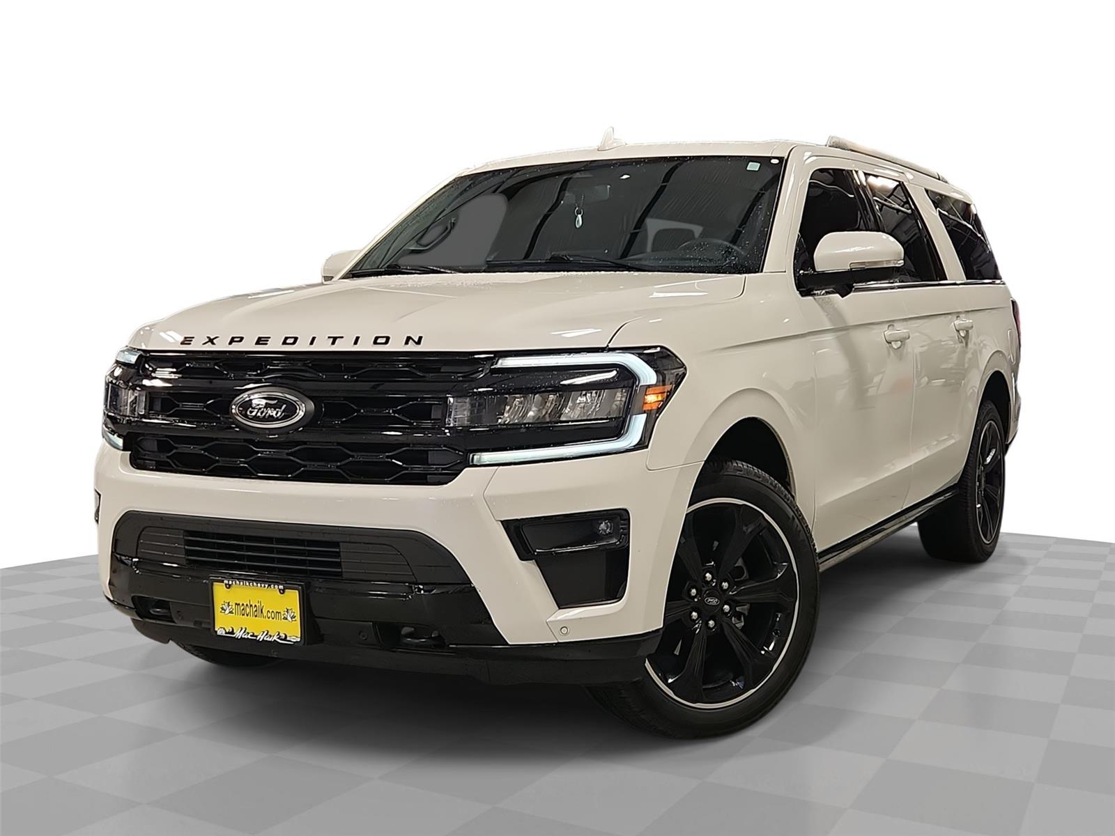 Star White Metallic Tri-Coat 2024 Ford Expedition SUV / Crossover Four-Wheel Drive Automatic