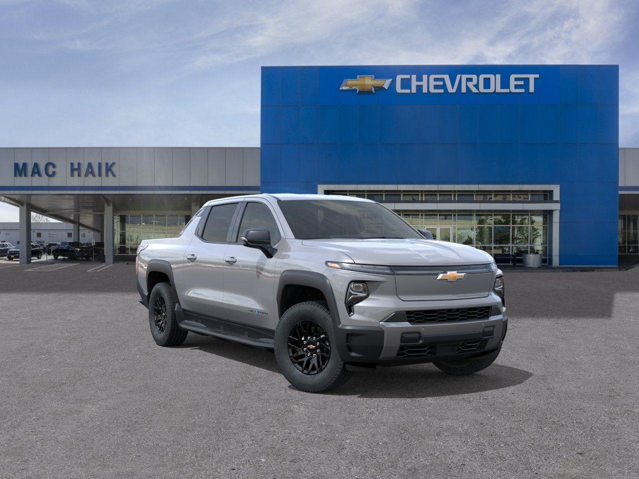 Slate Gray Metallic 2025 Chevrolet Silverado EV Pickup Truck All-Wheel Drive Automatic