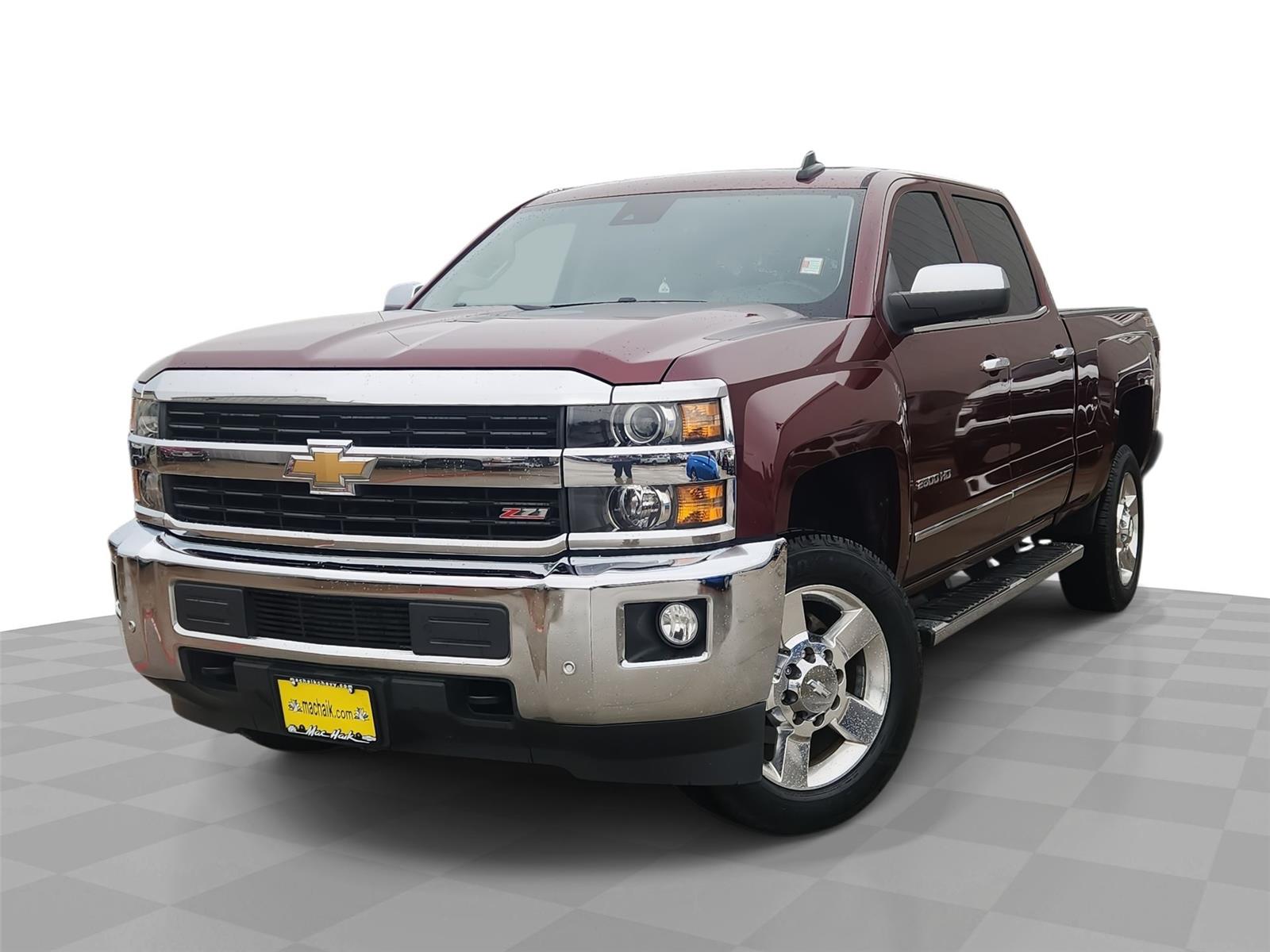 Butte Red Metallic 2016 Chevrolet Silverado 2500HD Pickup Truck Four-Wheel Drive 6-Speed Automatic