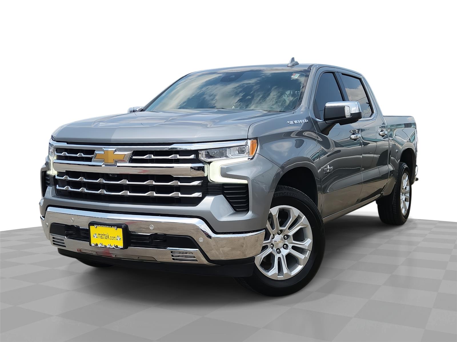 Sterling Gray Metallic 2023 Chevrolet Silverado 1500 Pickup Truck Four-Wheel Drive Automatic