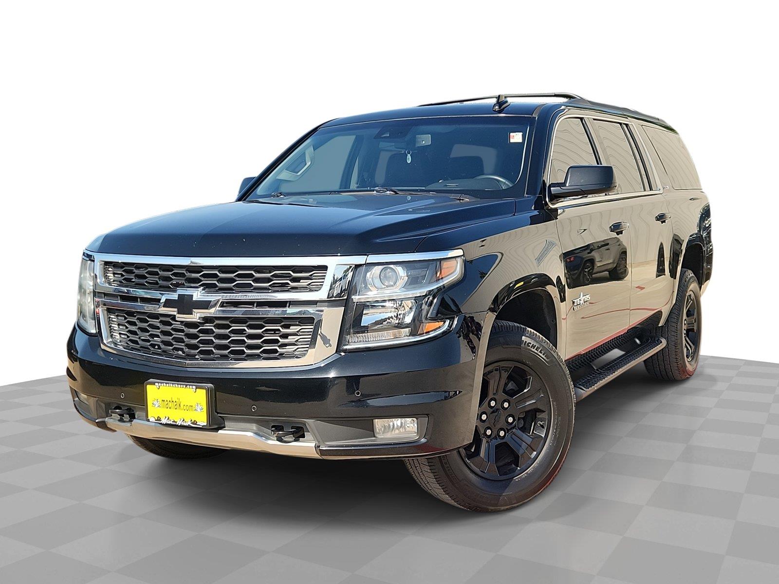 Black 2019 Chevrolet Suburban SUV / Crossover Four-Wheel Drive 6-Speed Automatic