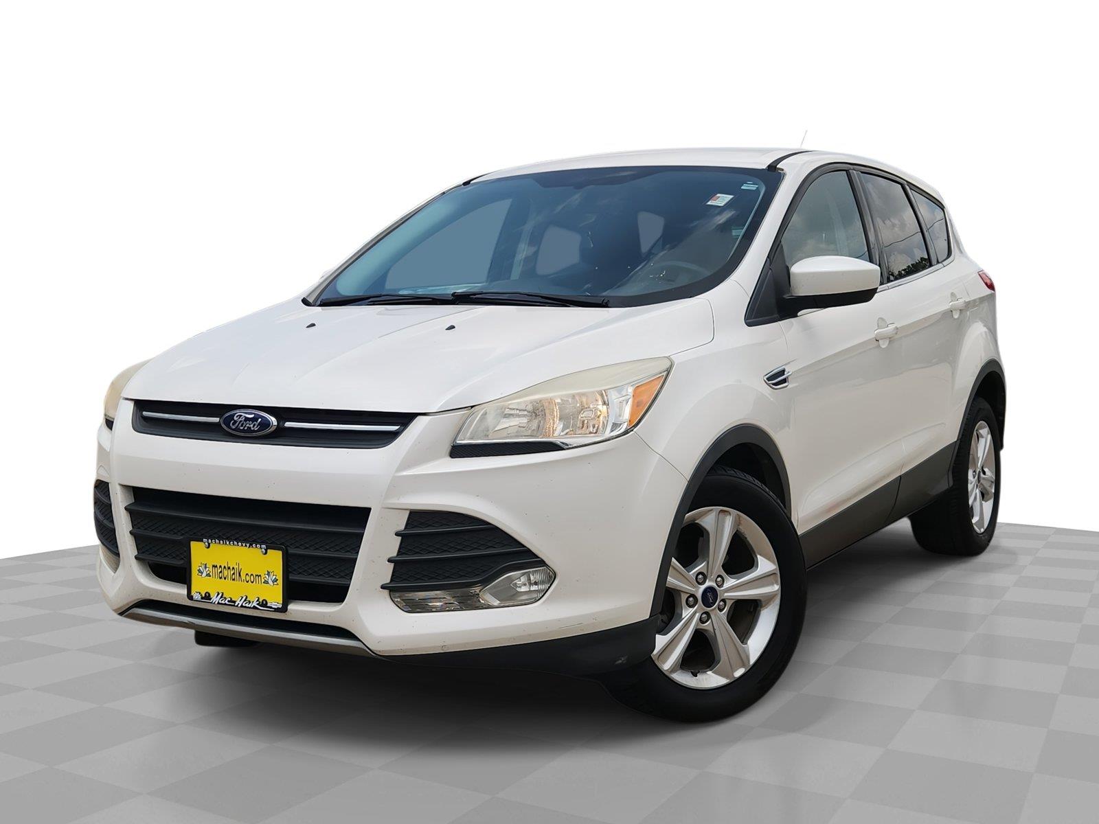 White Platinum Metallic Tri-Coat 2014 Ford Escape SUV / Crossover Front-Wheel Drive 6-Speed Automatic