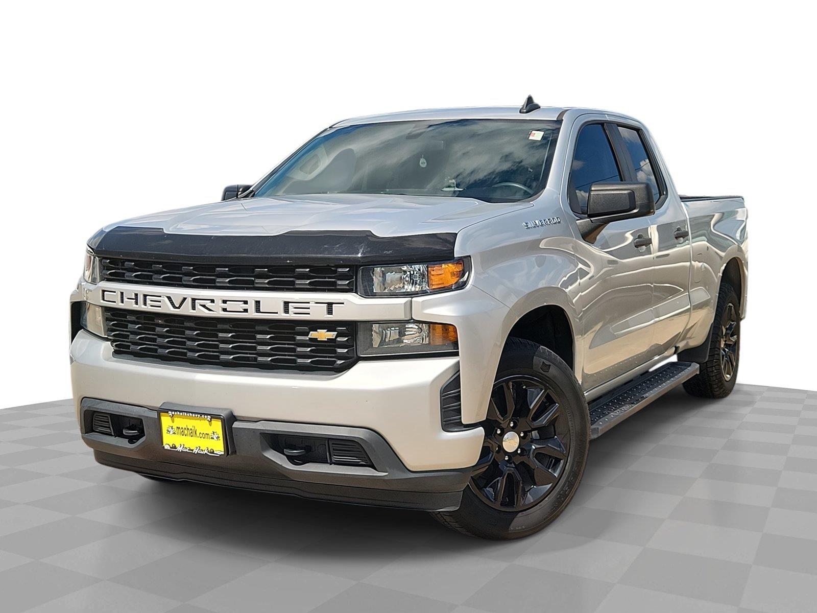 Silver Ice Metallic 2020 Chevrolet Silverado 1500 Pickup Truck 4X2 6-Speed Automatic