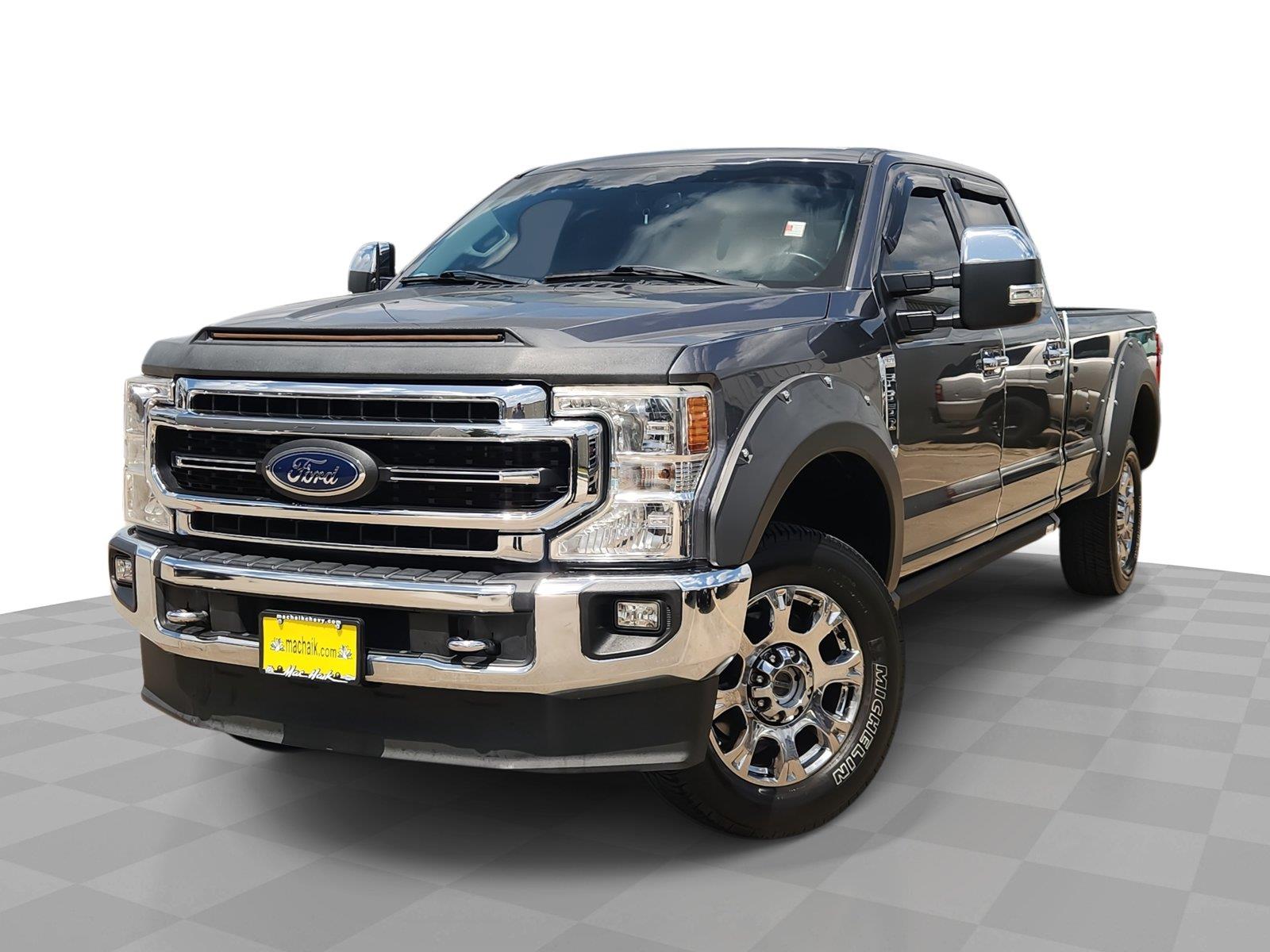 Carbonized Gray 2021 Ford F-350 Super Duty Pickup Truck Four-Wheel Drive Automatic