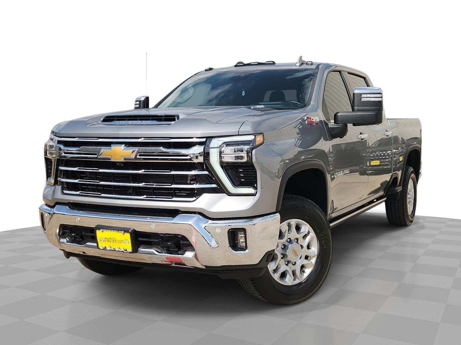 Sterling Gray Metallic 2024 Chevrolet Silverado 2500HD Pickup Truck Four-Wheel Drive Automatic