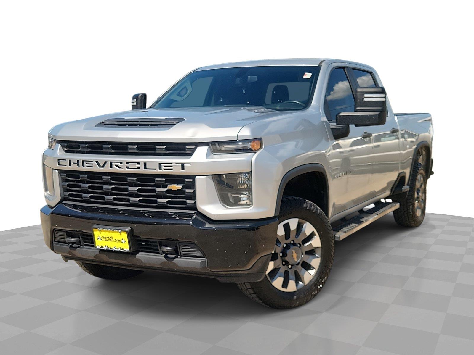 Silver Ice Metallic 2023 Chevrolet Silverado 2500HD Pickup Truck Four-Wheel Drive 6-Speed Automatic