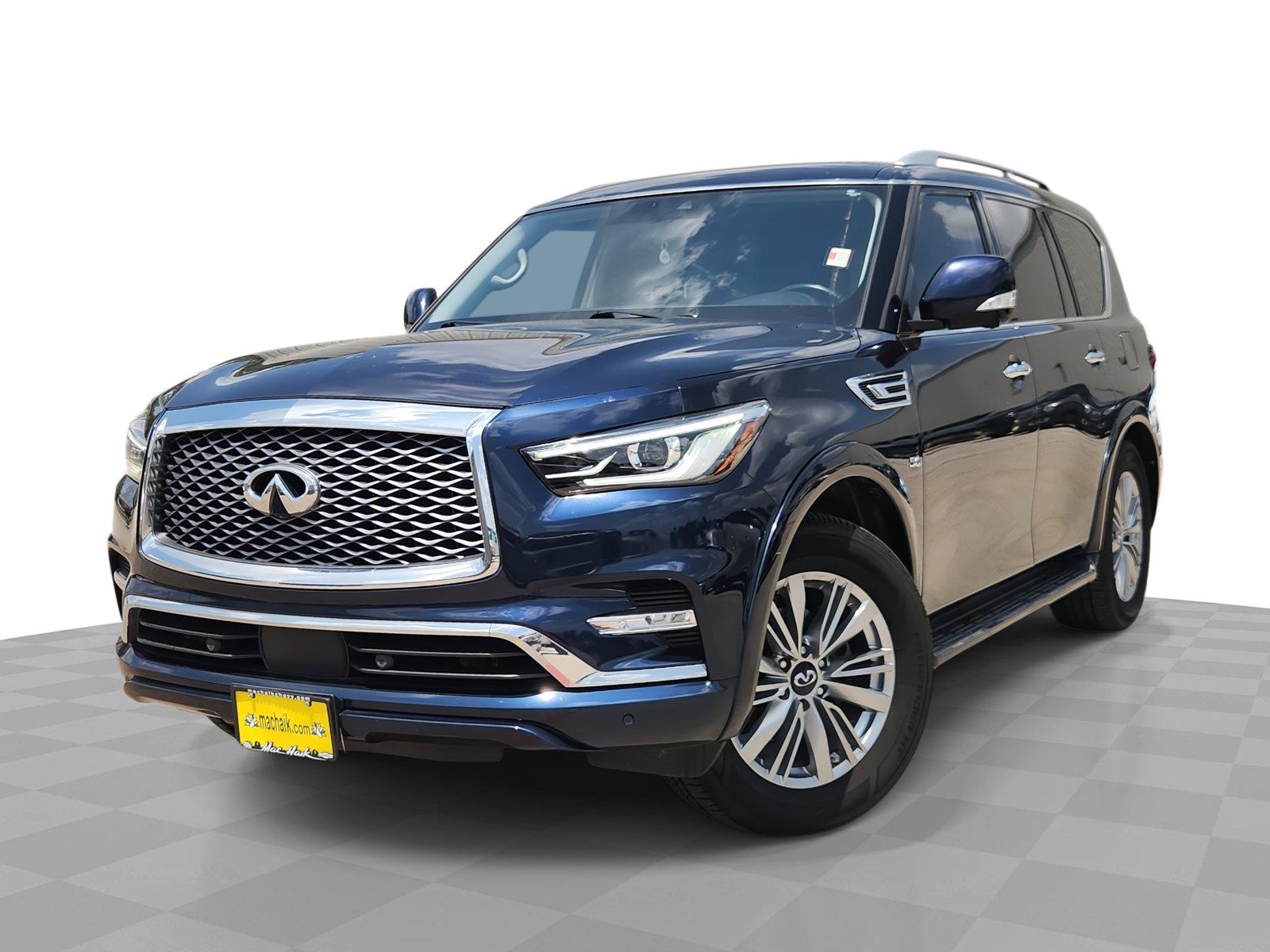 Hermosa Blue 2020 INFINITI QX80 SUV / Crossover All-Wheel Drive Automatic