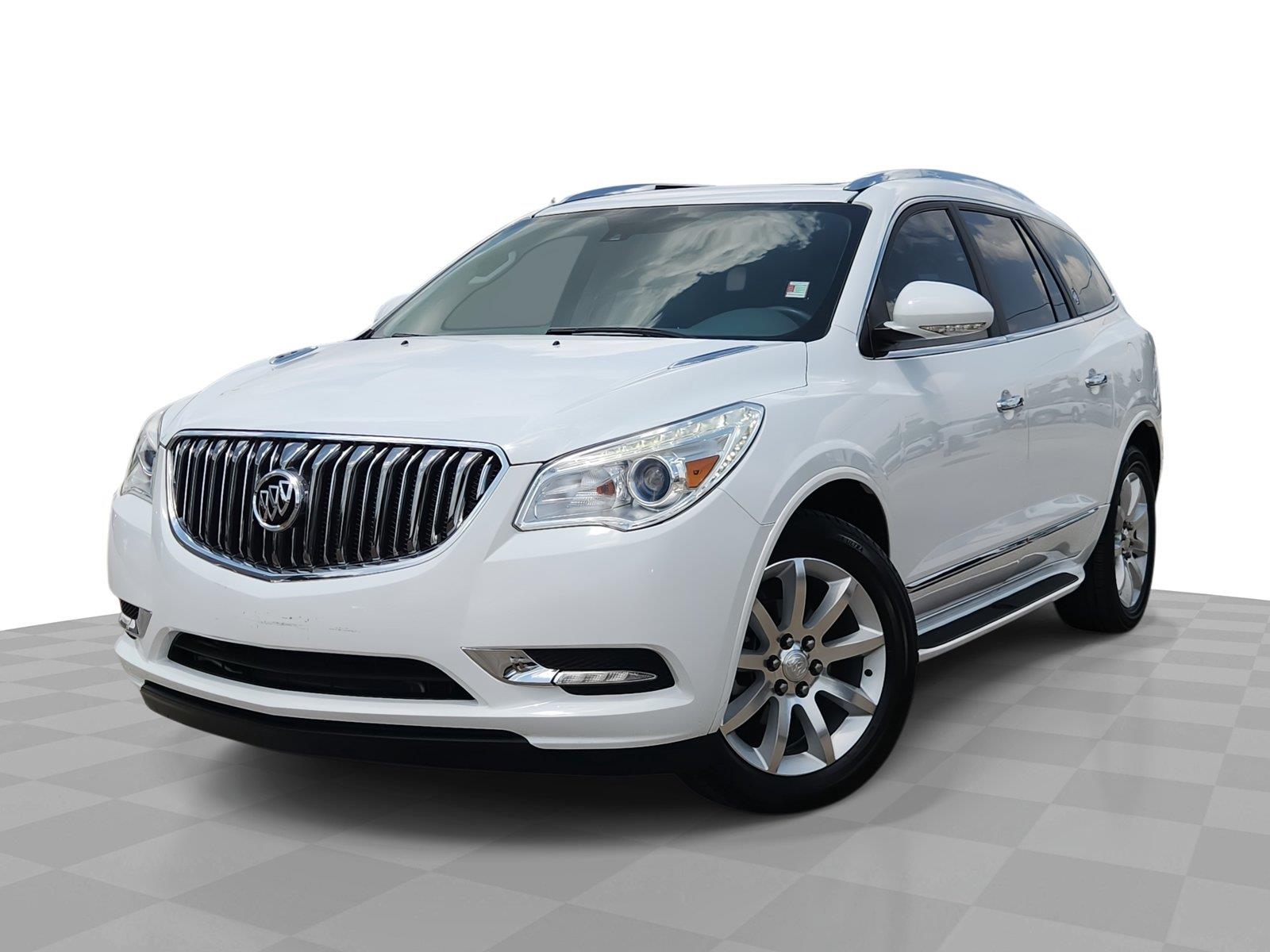 Summit White 2017 Buick Enclave SUV / Crossover Front-Wheel Drive 6-Speed Automatic