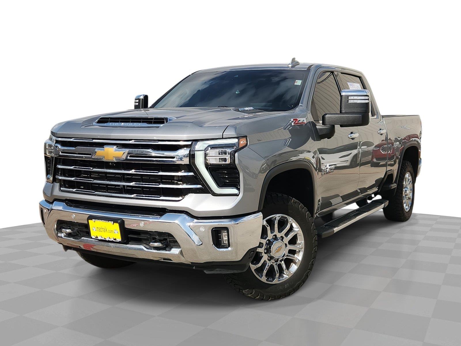 Sterling Gray Metallic 2024 Chevrolet Silverado 2500HD Pickup Truck Four-Wheel Drive Automatic
