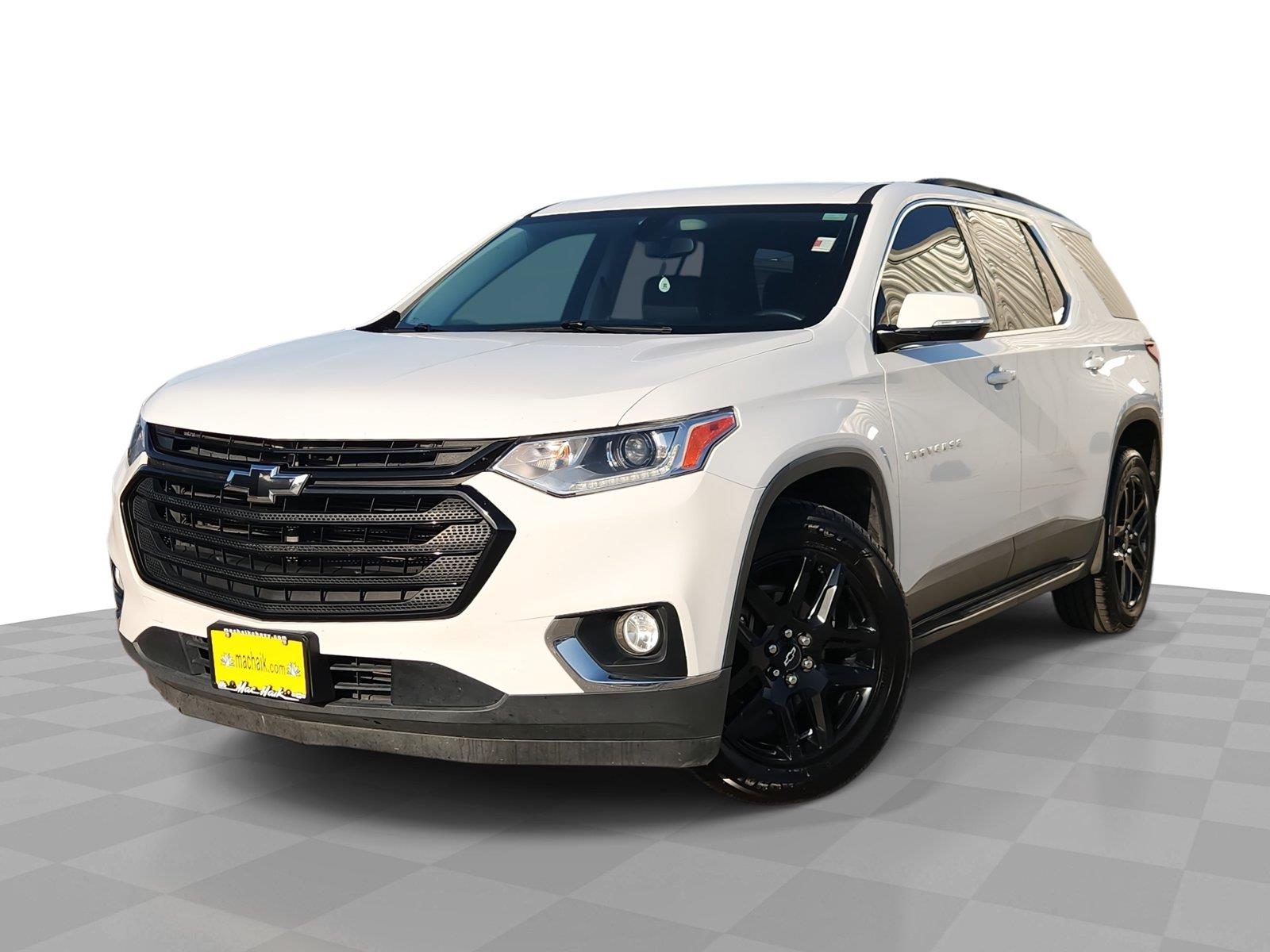 Summit White 2019 Chevrolet Traverse SUV / Crossover Front-Wheel Drive 9-Speed Automatic