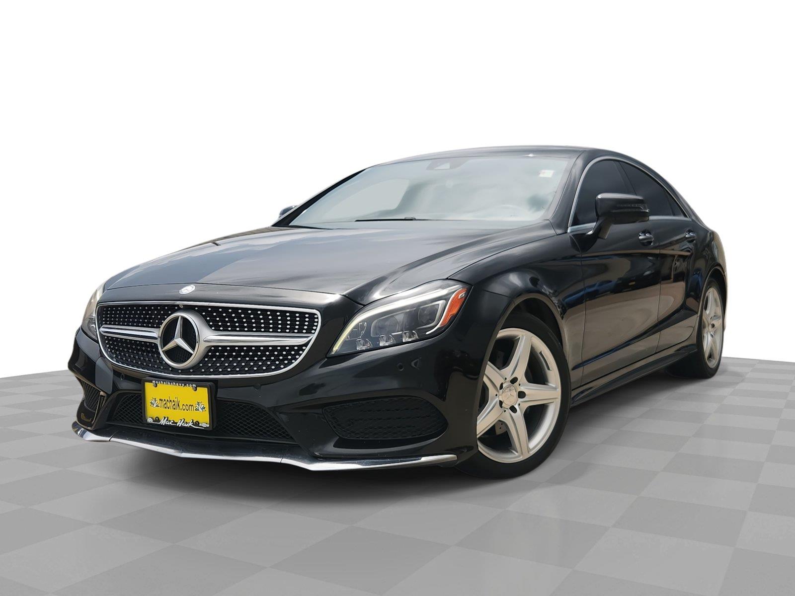 Black 2015 Mercedes-Benz CLS Sedan Rear-Wheel Drive Automatic