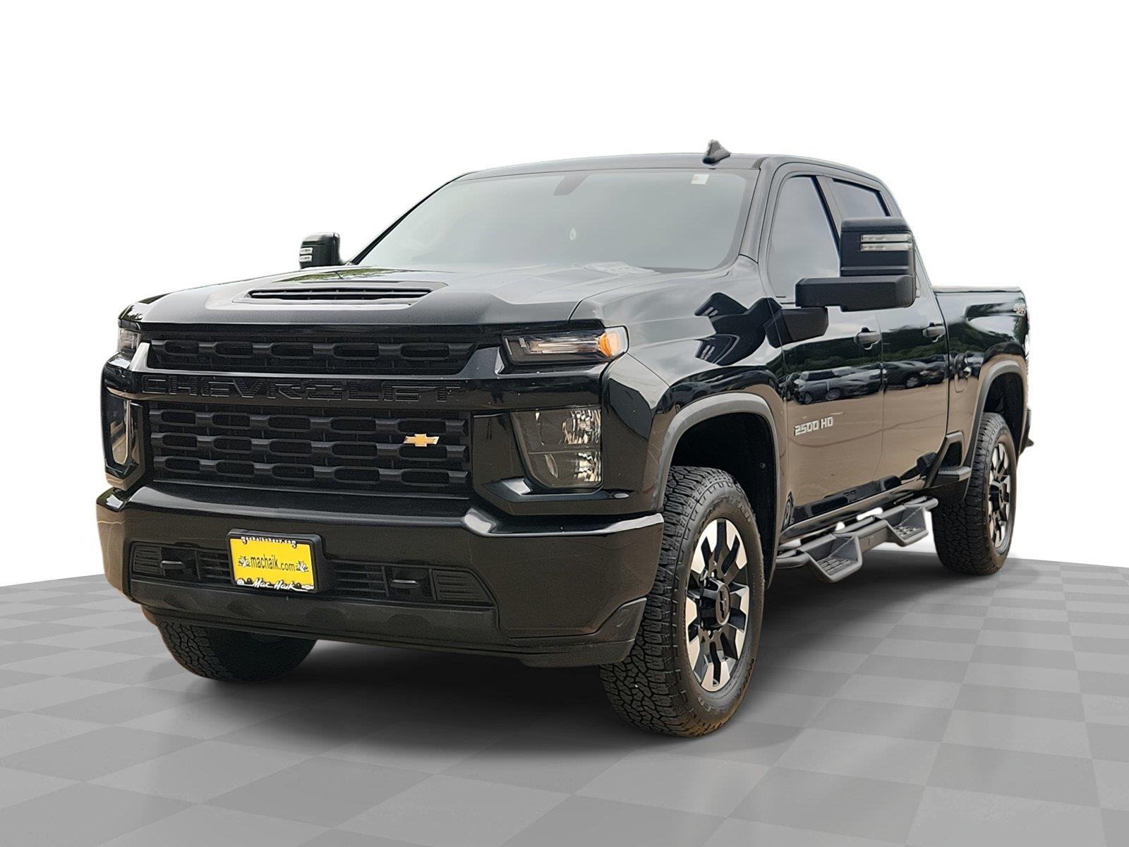 Black 2020 Chevrolet Silverado 2500HD Pickup Truck Four-Wheel Drive 6-Speed Automatic