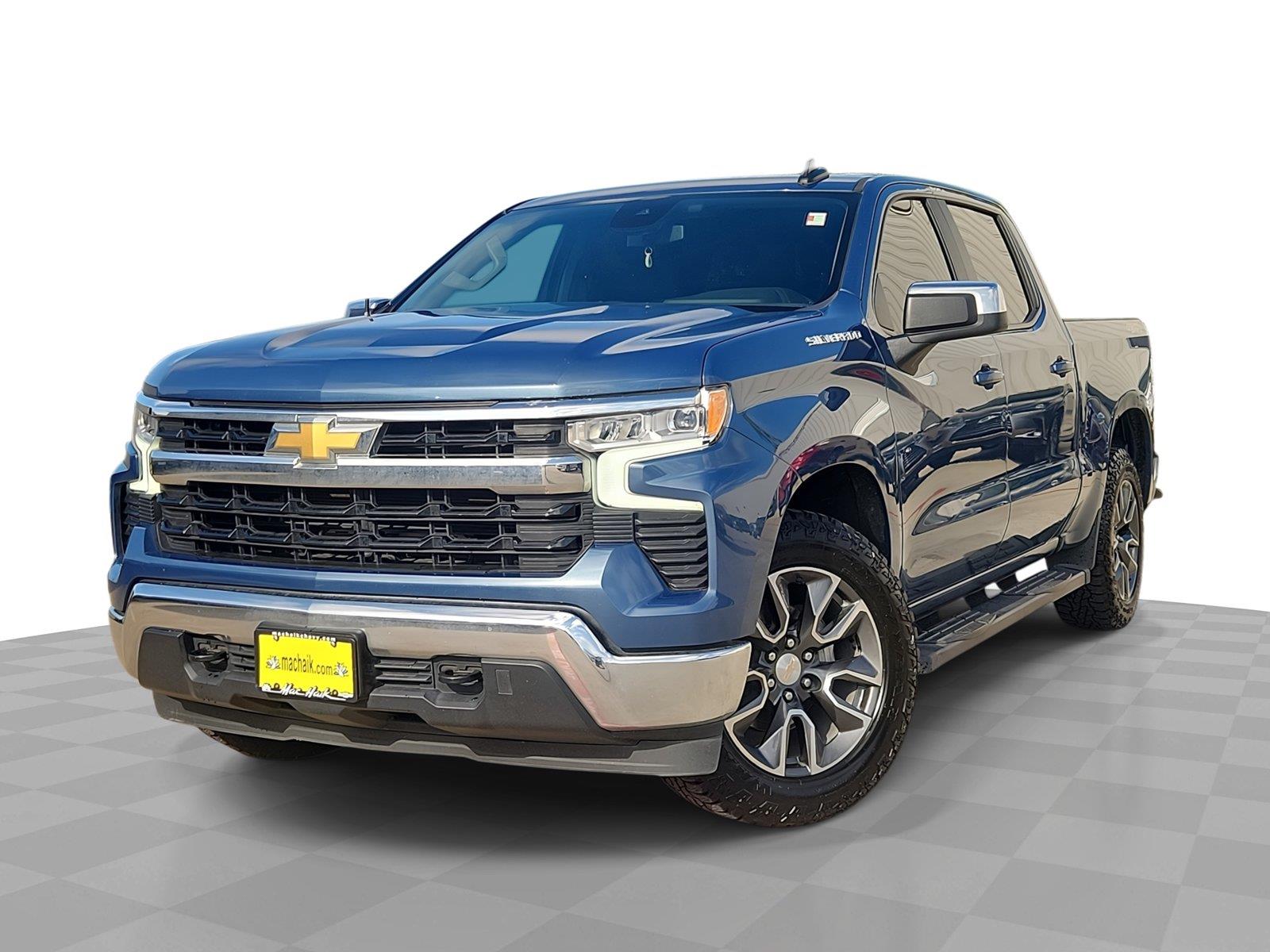 Lakeshore Blue Metallic 2024 Chevrolet Silverado 1500 Pickup Truck Four-Wheel Drive 8-Speed Automatic