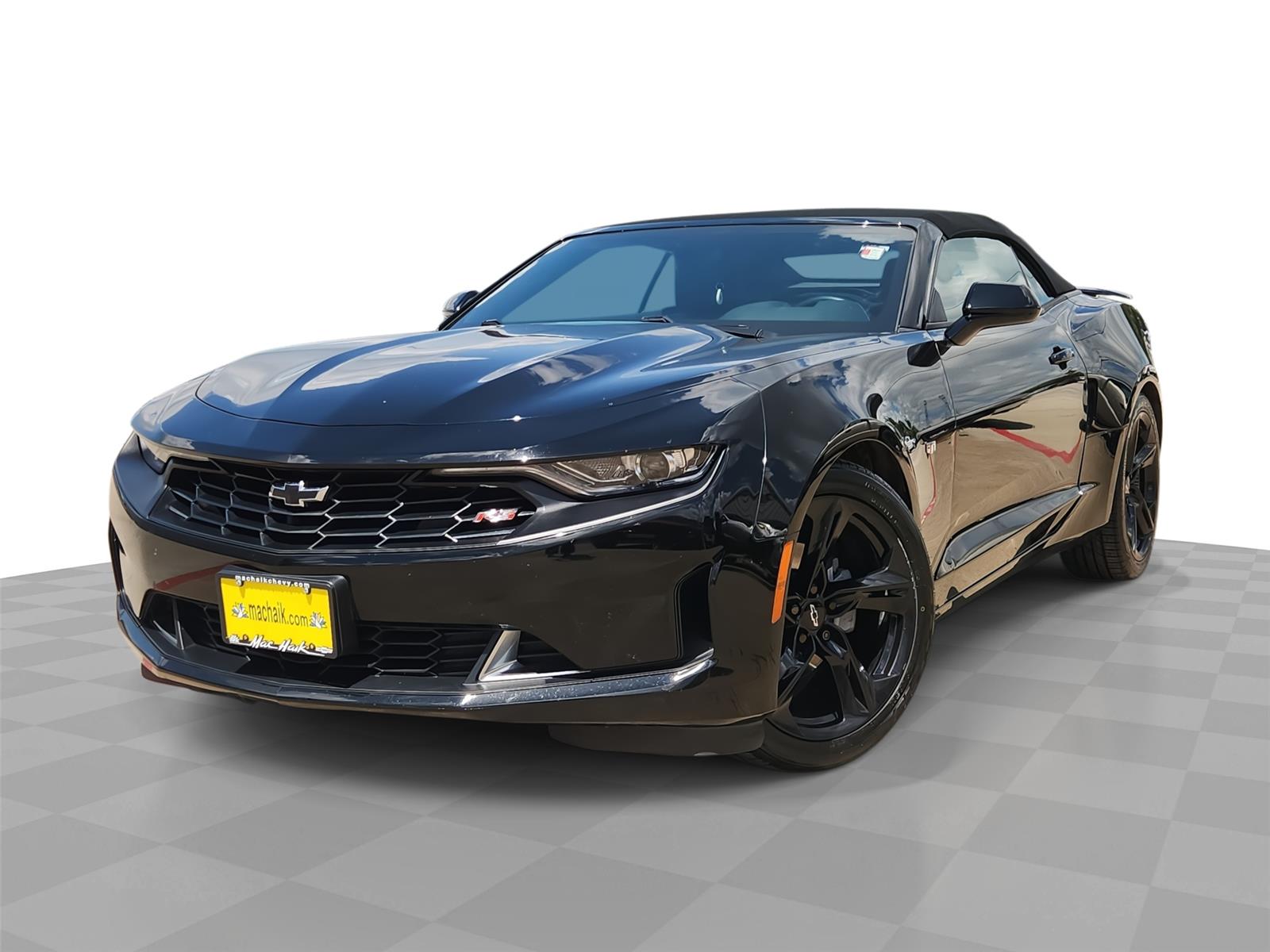 Black 2023 Chevrolet Camaro Convertible Rear-Wheel Drive Automatic
