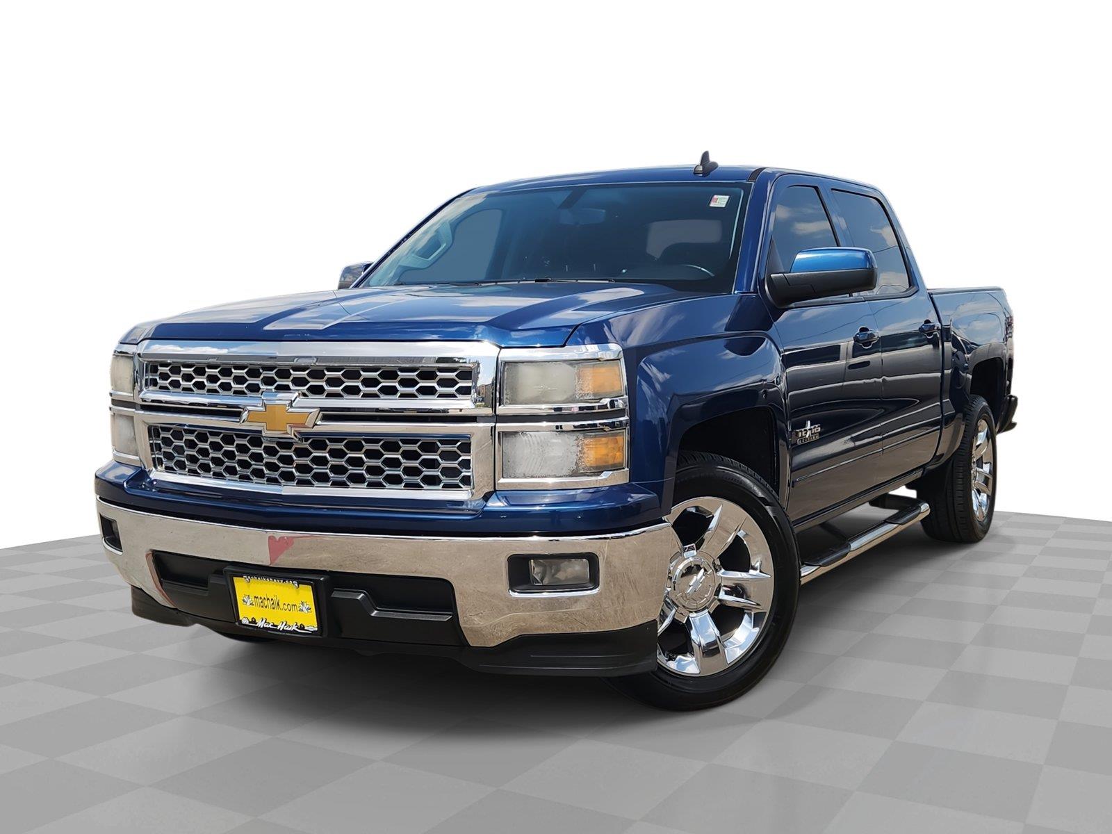 Deep Ocean Blue Metallic 2015 Chevrolet Silverado 1500 Pickup Truck 4X2 6-Speed Automatic