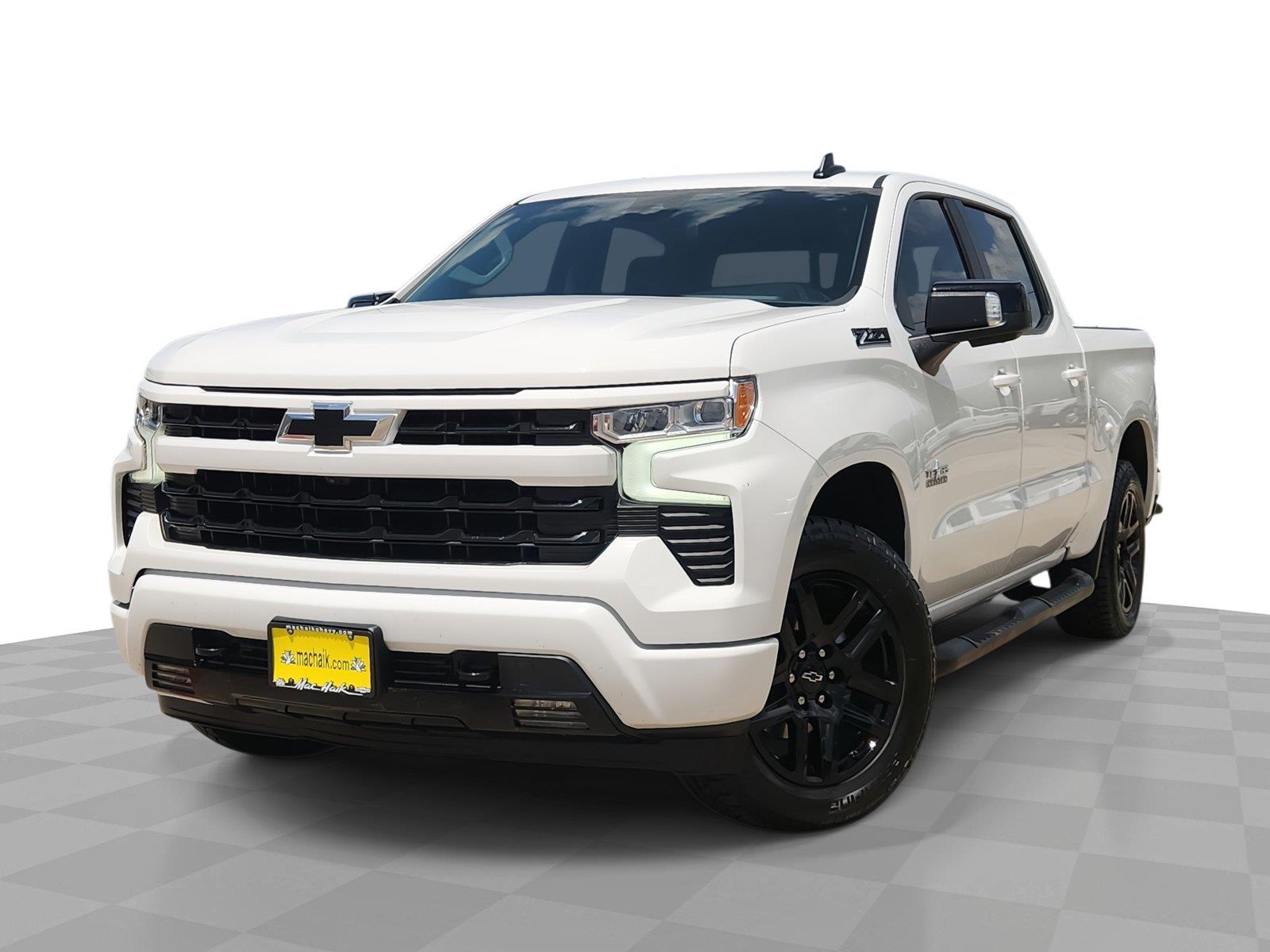 Summit White 2023 Chevrolet Silverado 1500 Pickup Truck Four-Wheel Drive Automatic