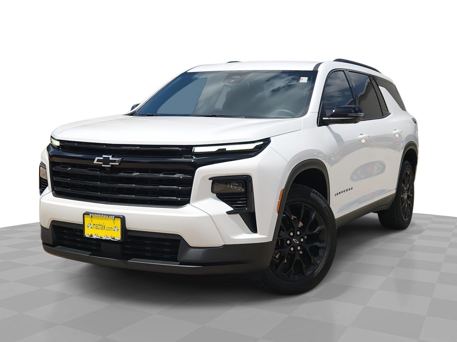 Summit White 2025 Chevrolet Traverse SUV / Crossover Front-Wheel Drive 8-Speed Automatic