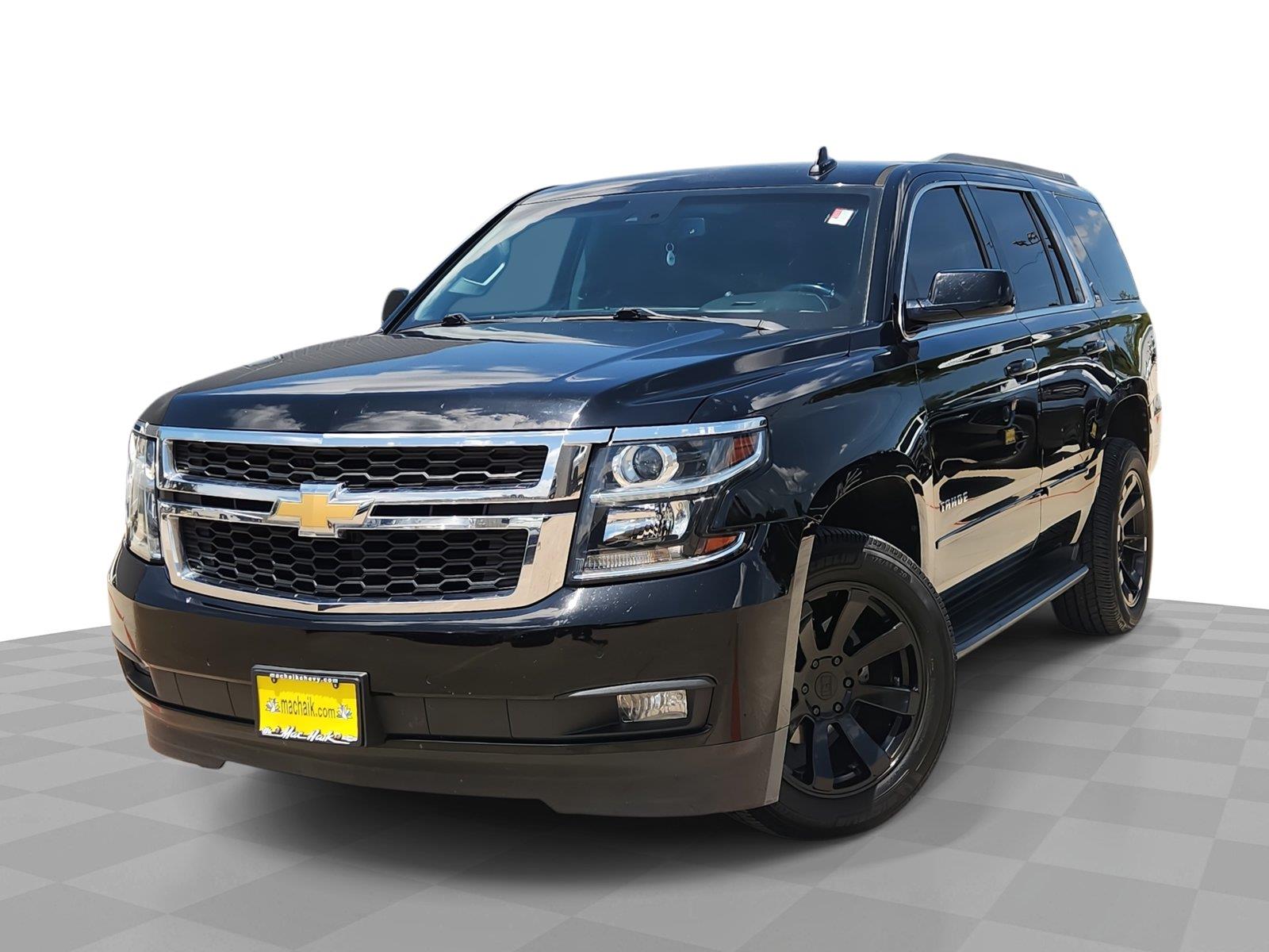 Black 2019 Chevrolet Tahoe SUV / Crossover Four-Wheel Drive 6-Speed Automatic