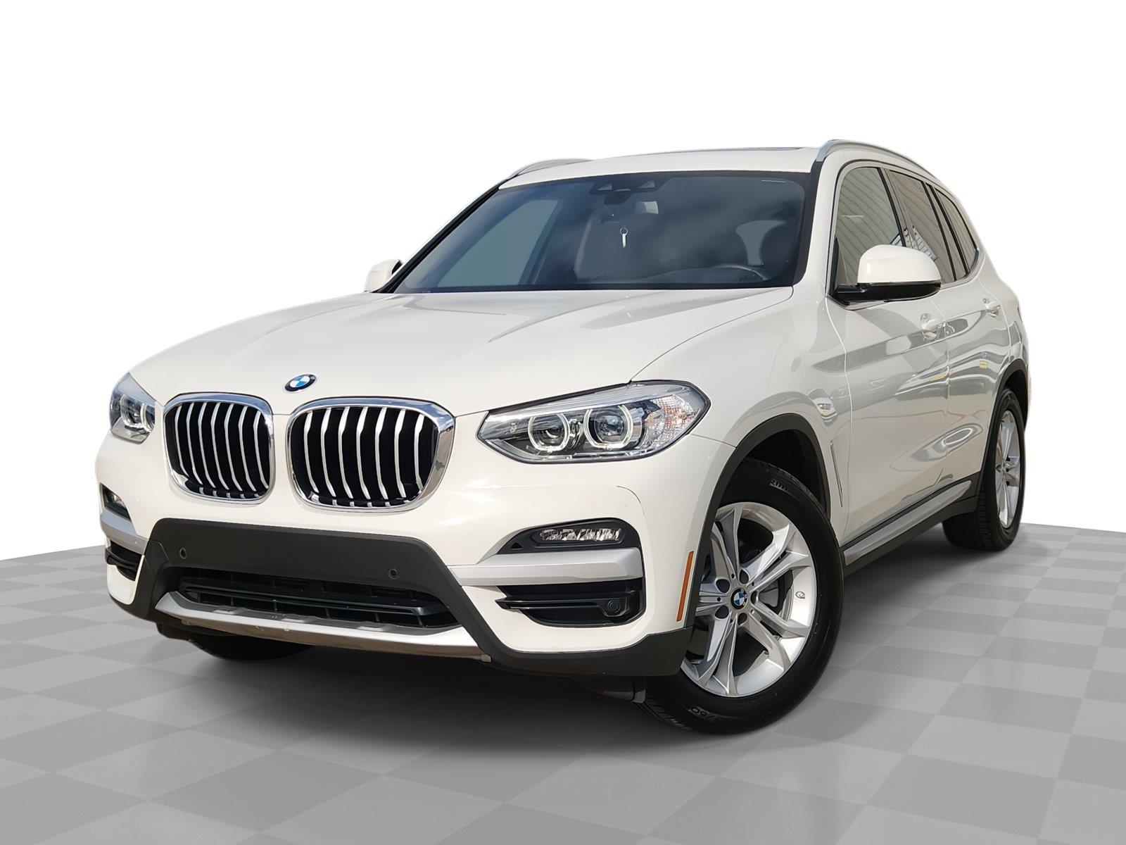 Alpine White 2020 BMW X3 SUV / Crossover Rear-Wheel Drive Automatic