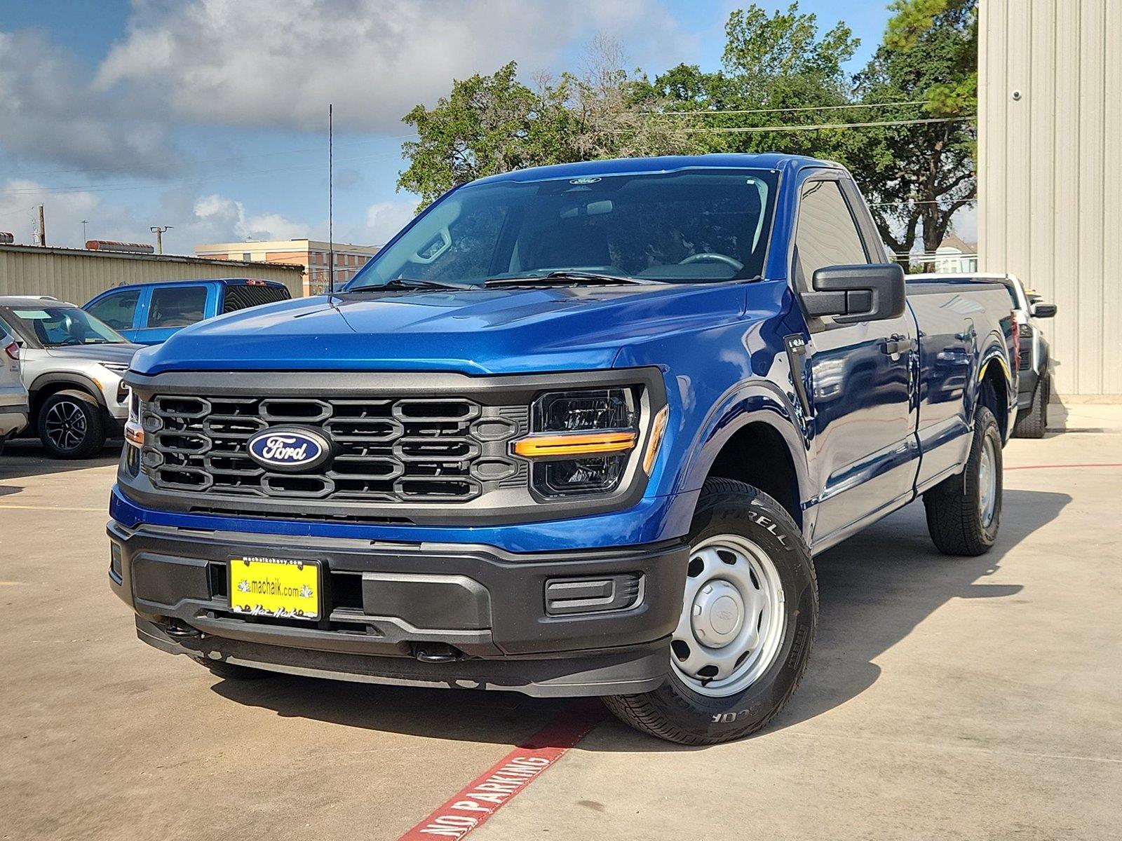 Atlas Blue 2024 Ford F-150 Pickup Truck Four-Wheel Drive Automatic