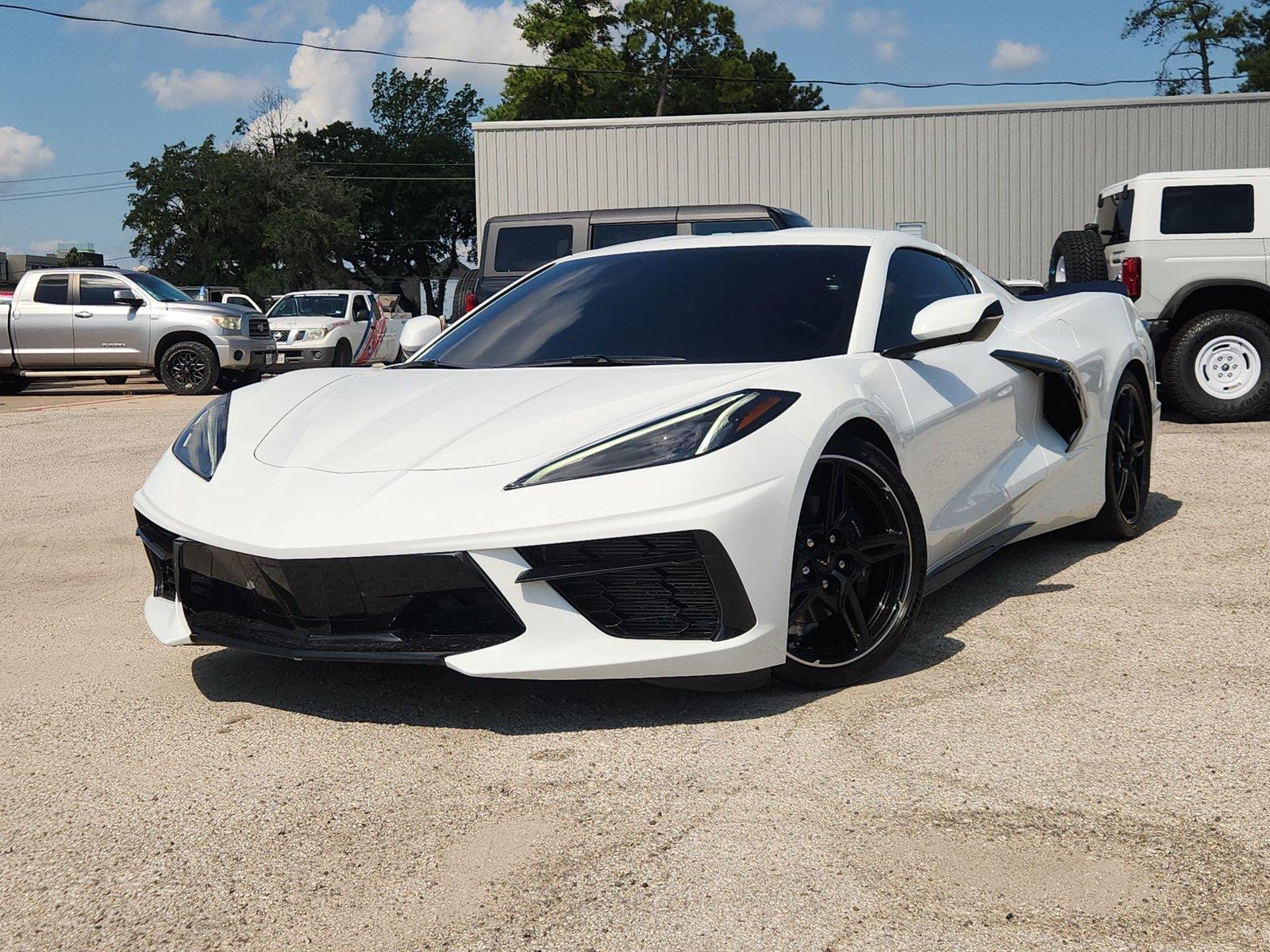 Arctic White 2020 Chevrolet Corvette Coupe Rear-Wheel Drive 8-Speed Dual Clutch