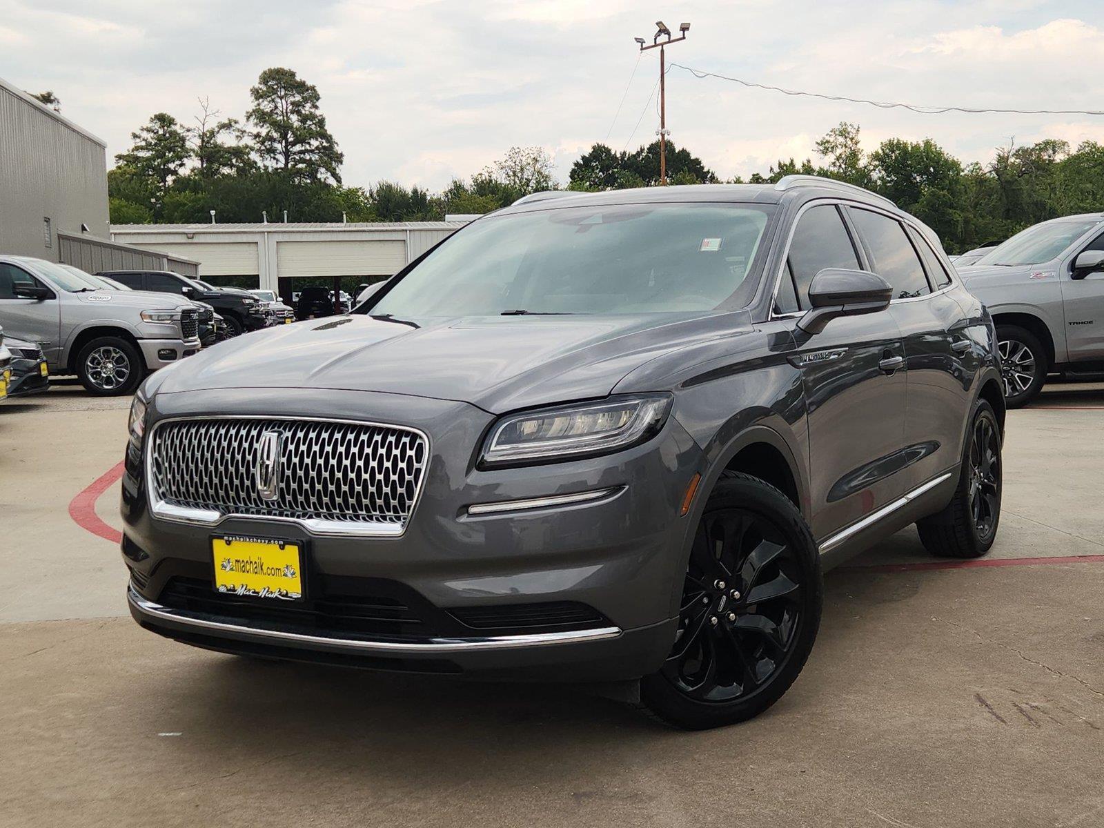 Asher Gray Metallic Clearcoat 2022 Lincoln Nautilus SUV / Crossover Front-Wheel Drive 8-Speed Automatic